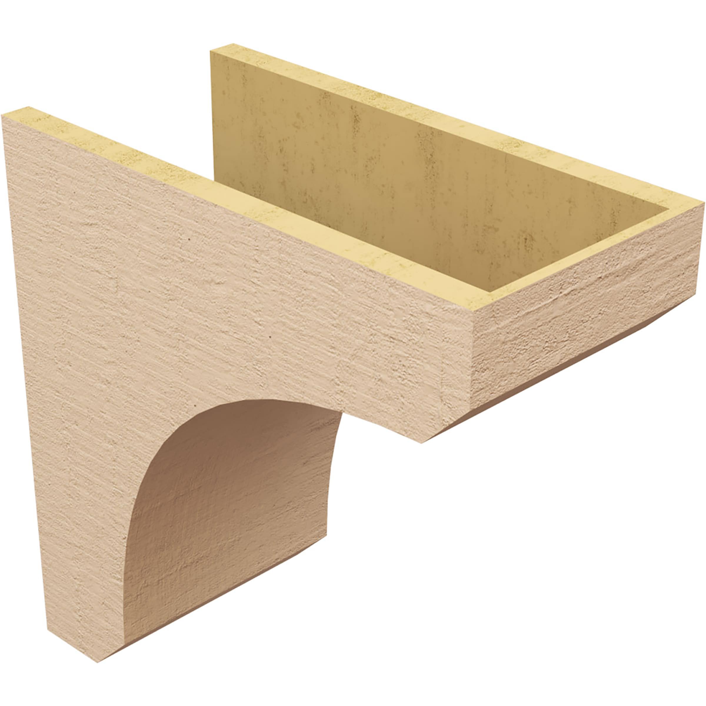 Ekena Millwork CORU09X18X18LGYRCPR corbels - View #5