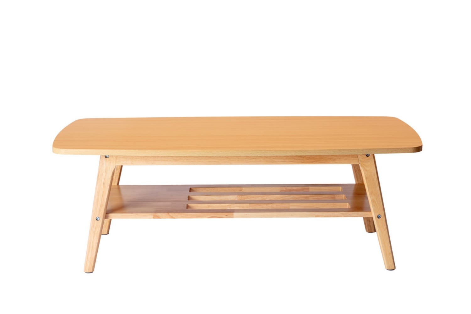 Flynama L-78457 Natural Wood Modern Coffee Table