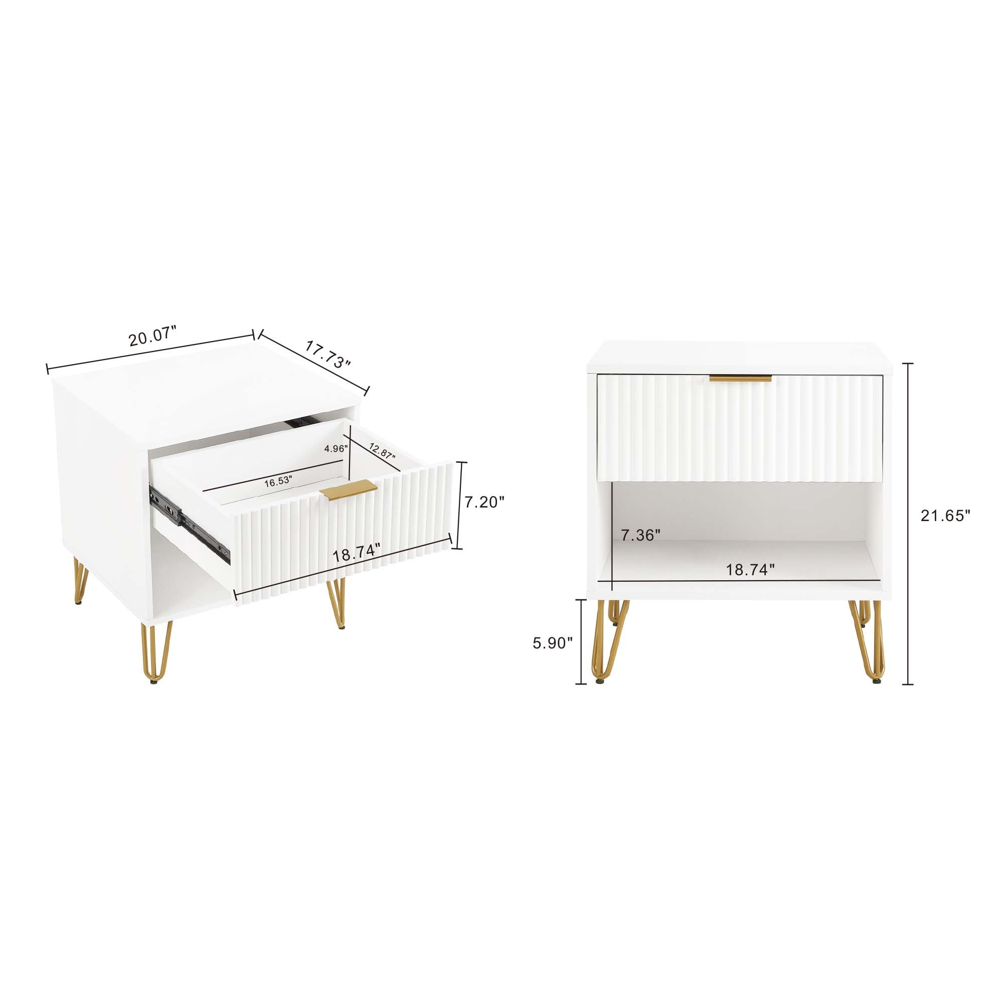 Manhattan Comfort 2-DB01-WH dressers - View #4