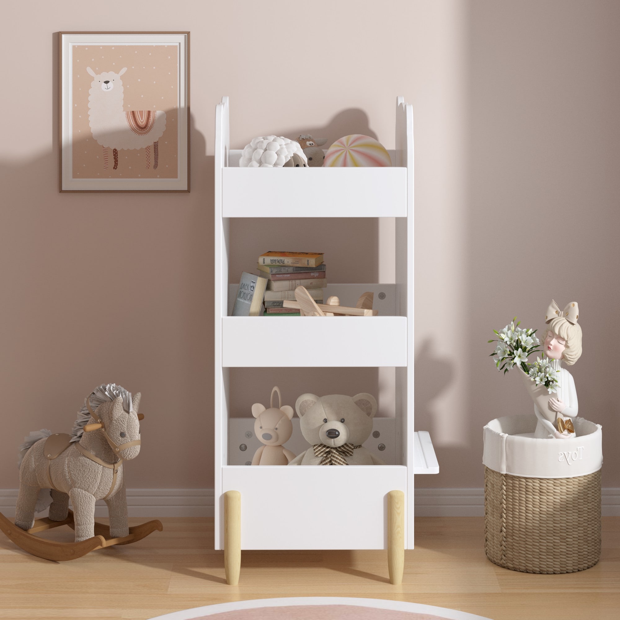 ToolCat LDSG-130-WS Kids-Bookcases - View #6