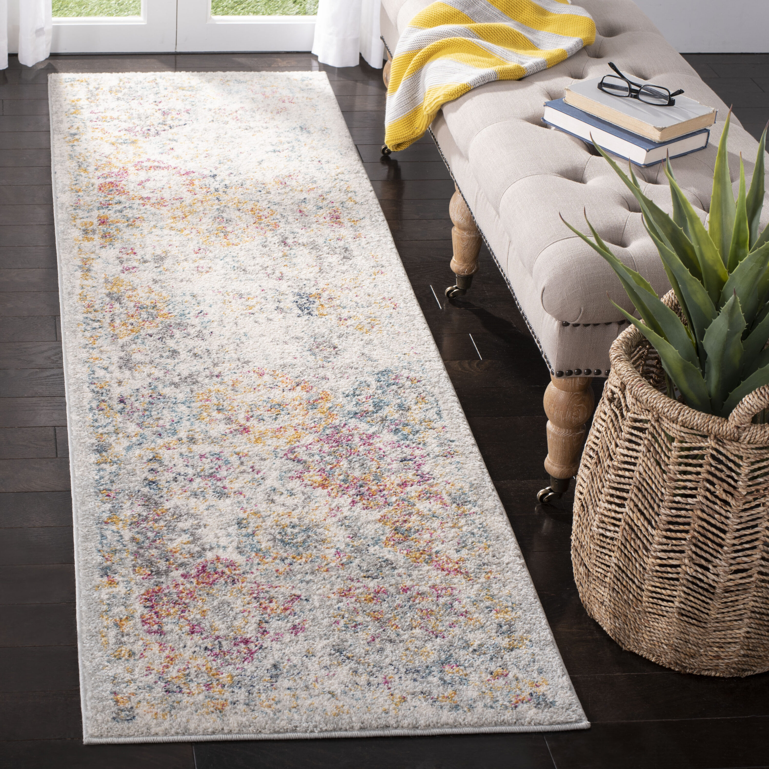 Madison 611F Gray Gold 2in-3ft x 6in Rug