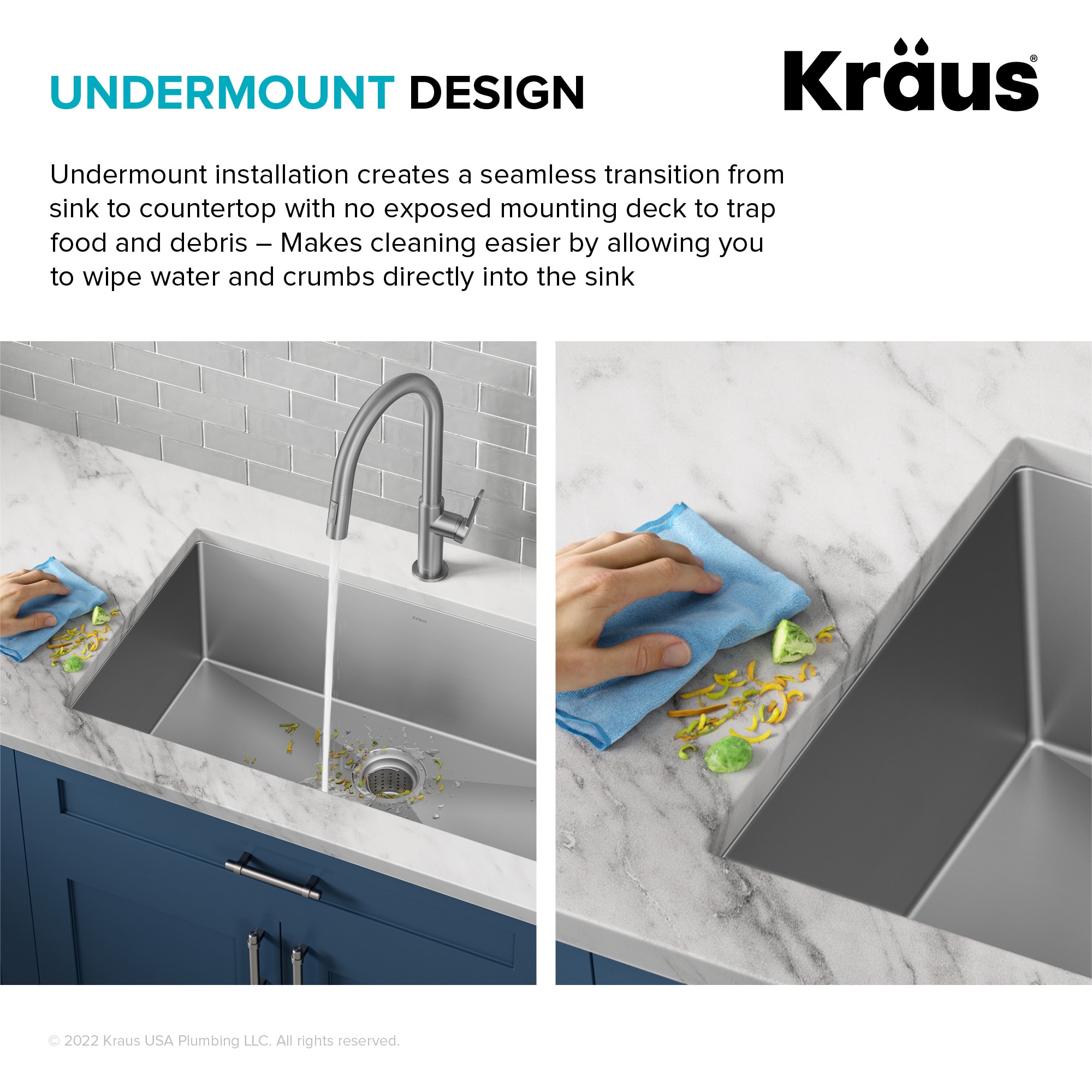 Kraus KHU100-30 Kitchen-Sinks - View #9