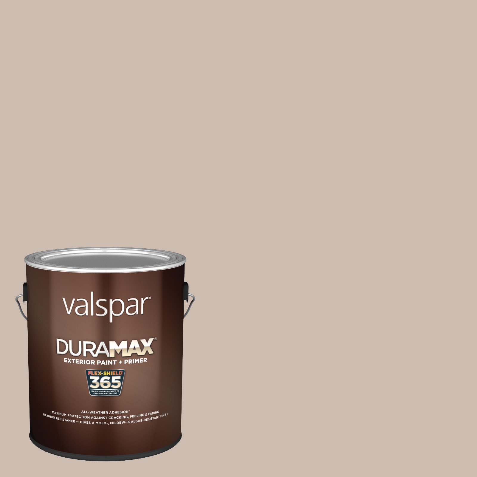 Valspar 2005-10B-74233 Duramax Flat Dust Bunny 2005-10B Latex Exterior Paint + Primer ( 1-gallon )