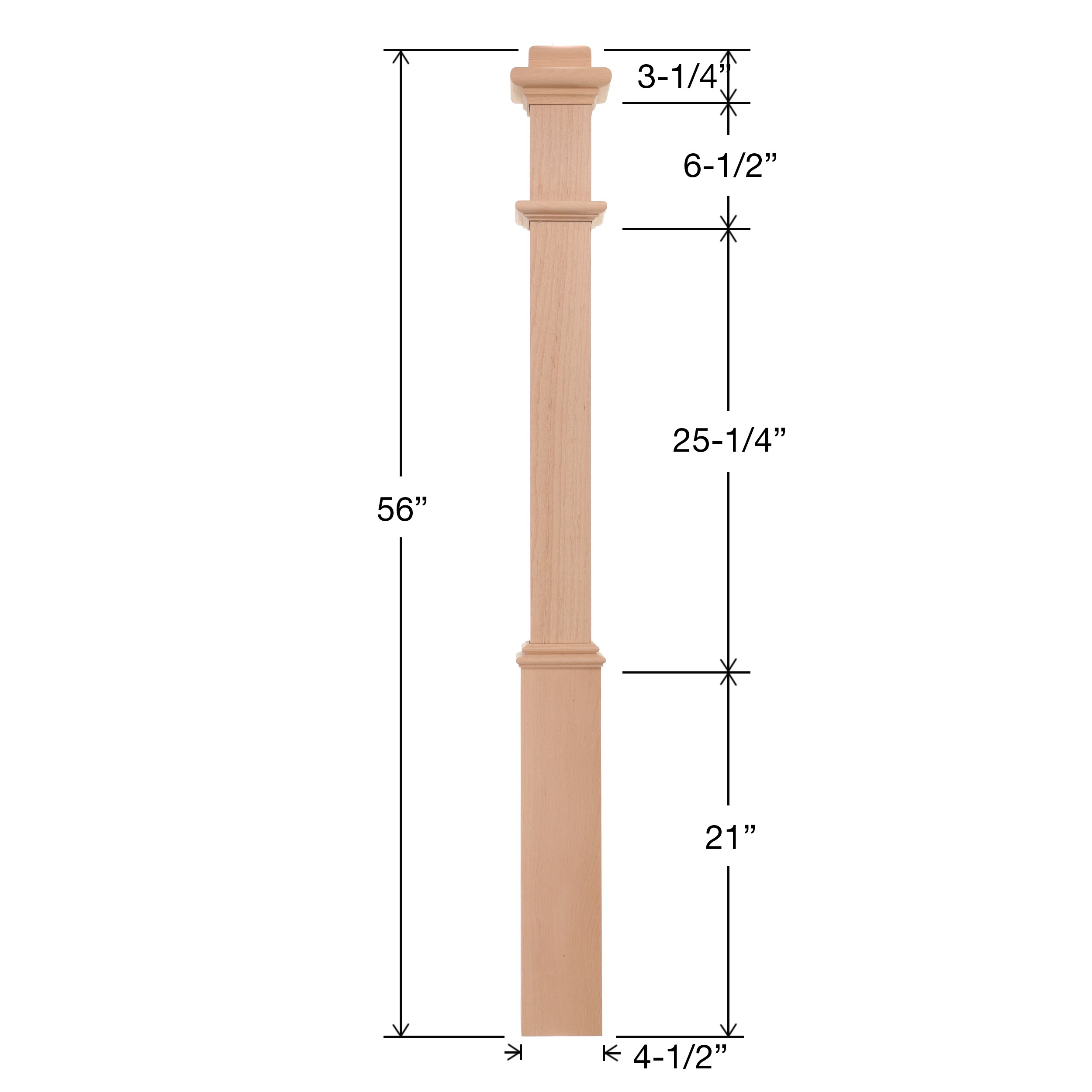 RELIABILT WG961EBCH Interior-Stairpart-Newel-Posts - View #7