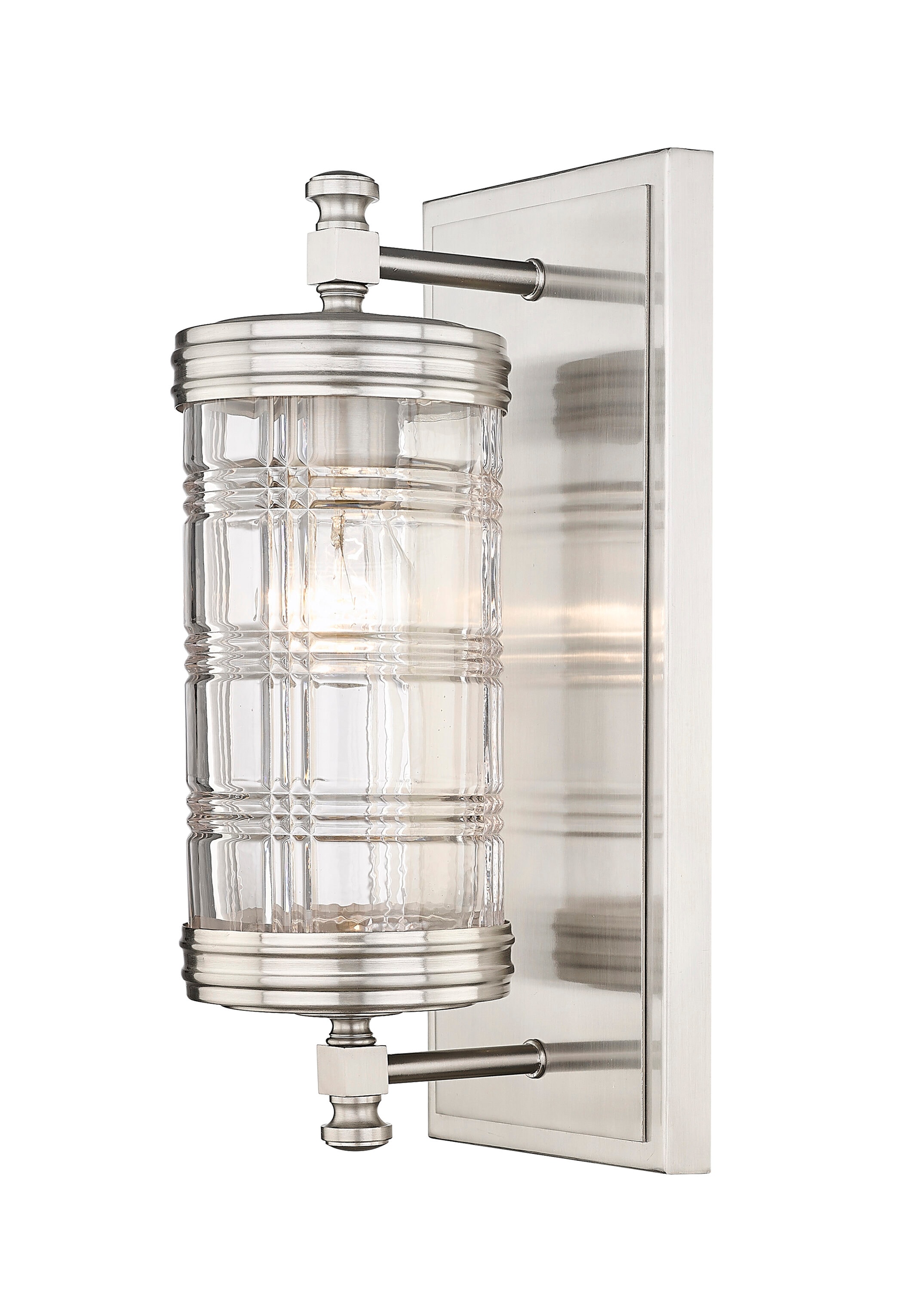 Z-Lite 344-1S-BN Archer 6-in 1 -Light Brushed Nickel Transitional Vanity light