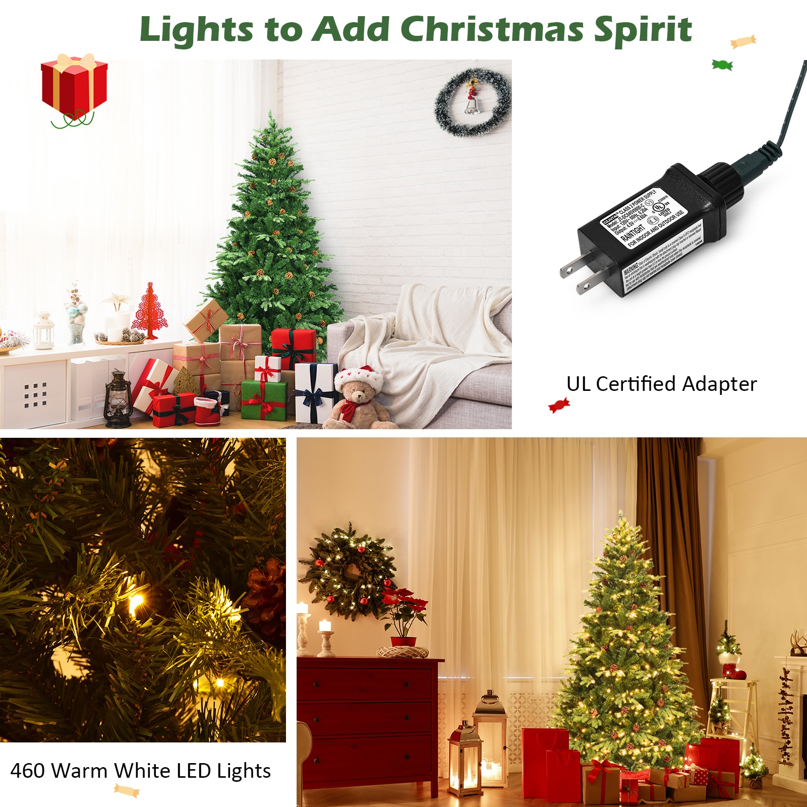 Forclover ALHY-635CM Artificial-Christmas-Trees - View #5