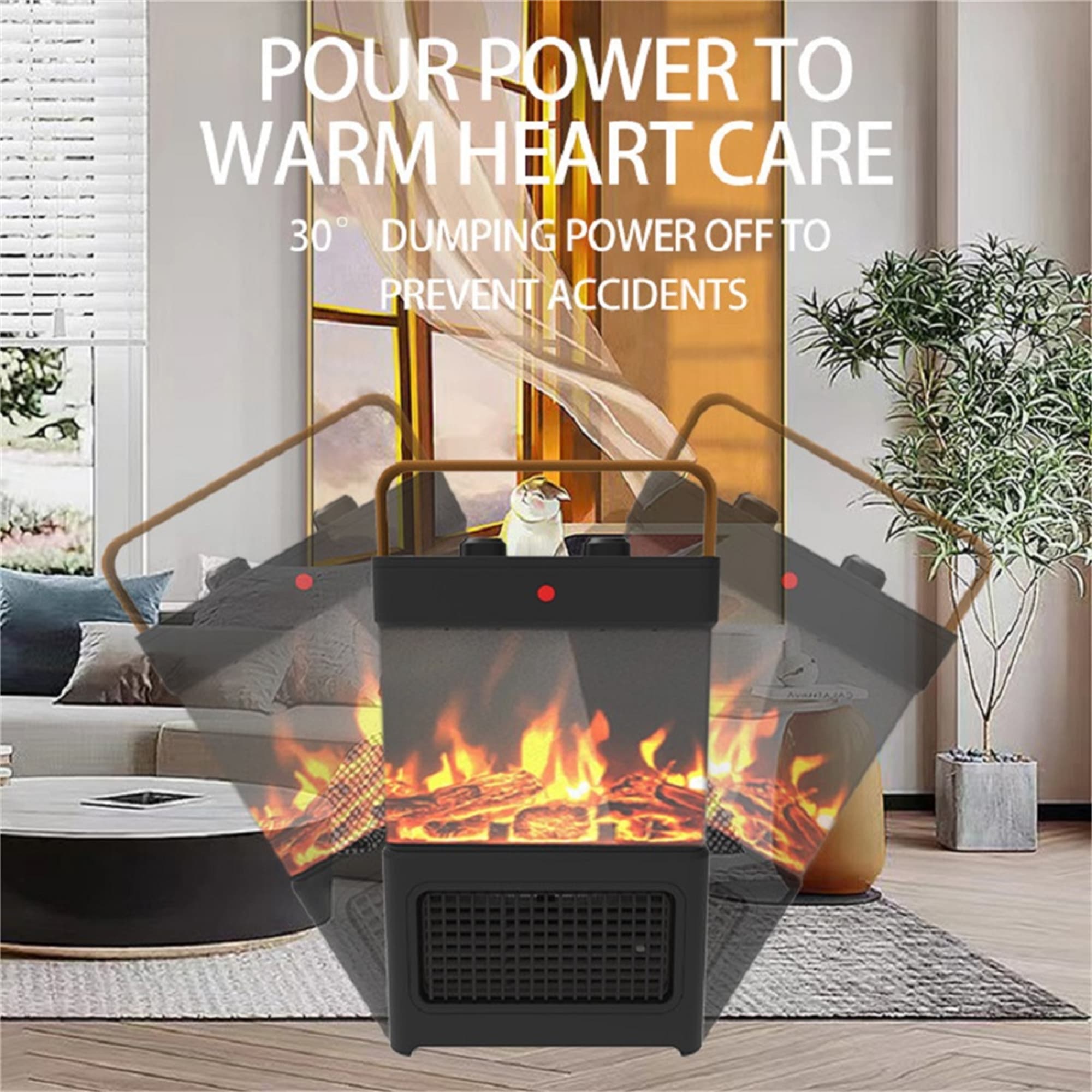 BABOOM BOM-P10034US-CO Portable-Electric-Heat - View #5