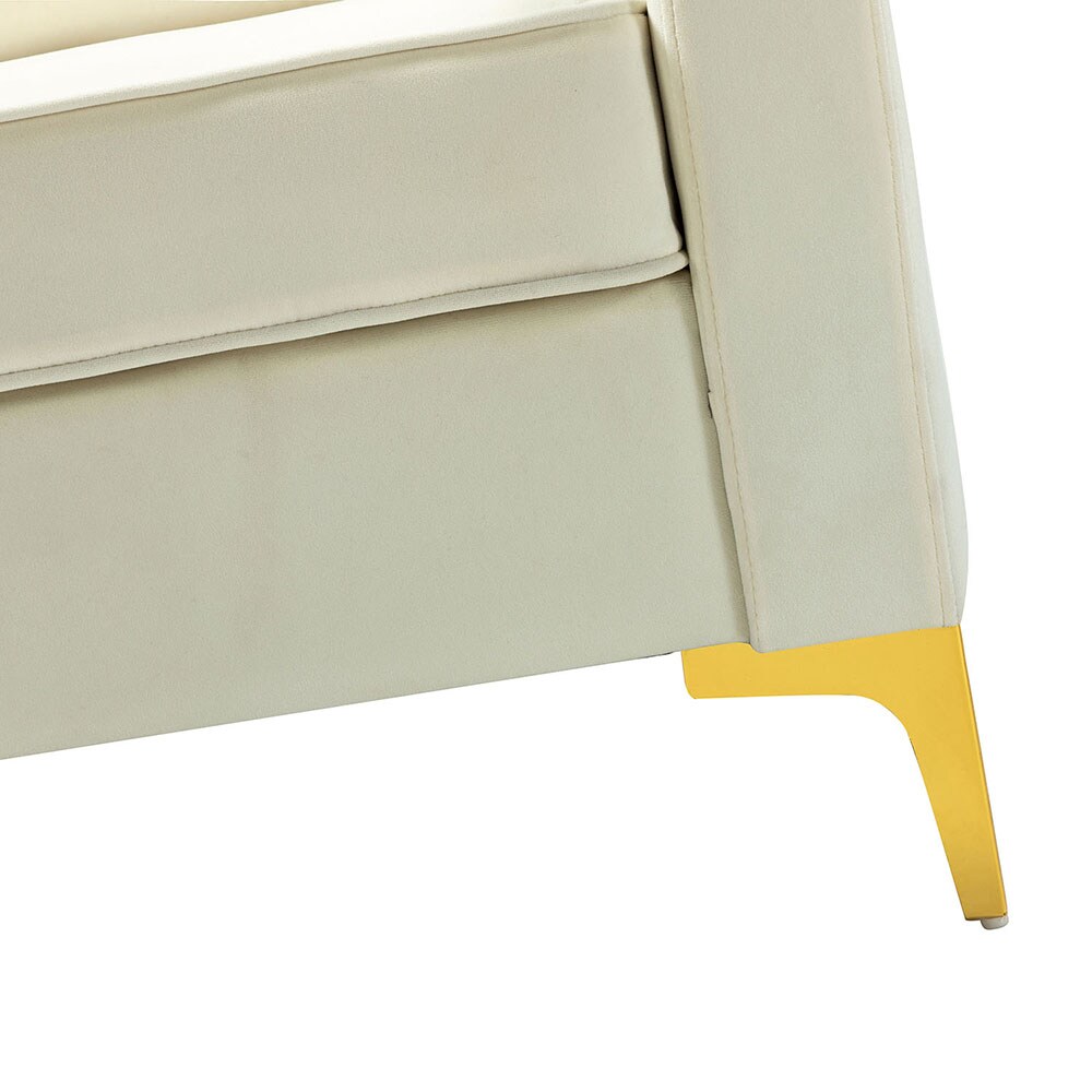 14 Karat Home SFMSY0083-IVORY Sofas-Loveseats - View #7