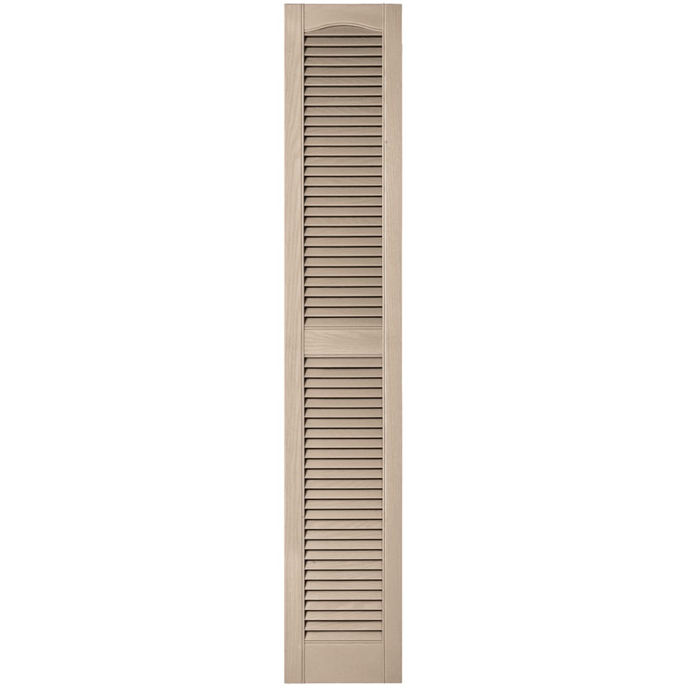 Vantage V1711267023 12-in W x 66.75-in H Wicker Exterior Shutters