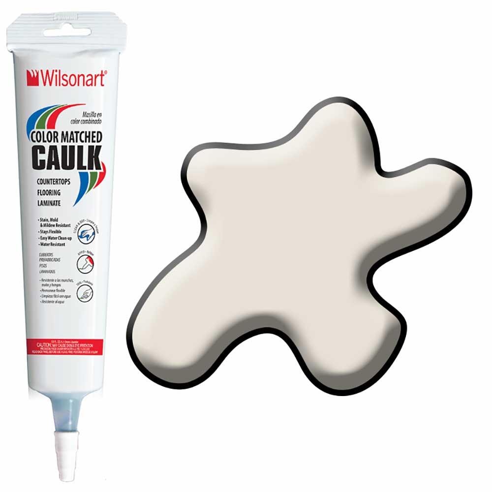 Wilsonart WA-5011-5OZCAULK W0031 5 -Pack Tile grout Potter's Clay Paintable Silicone Caulk