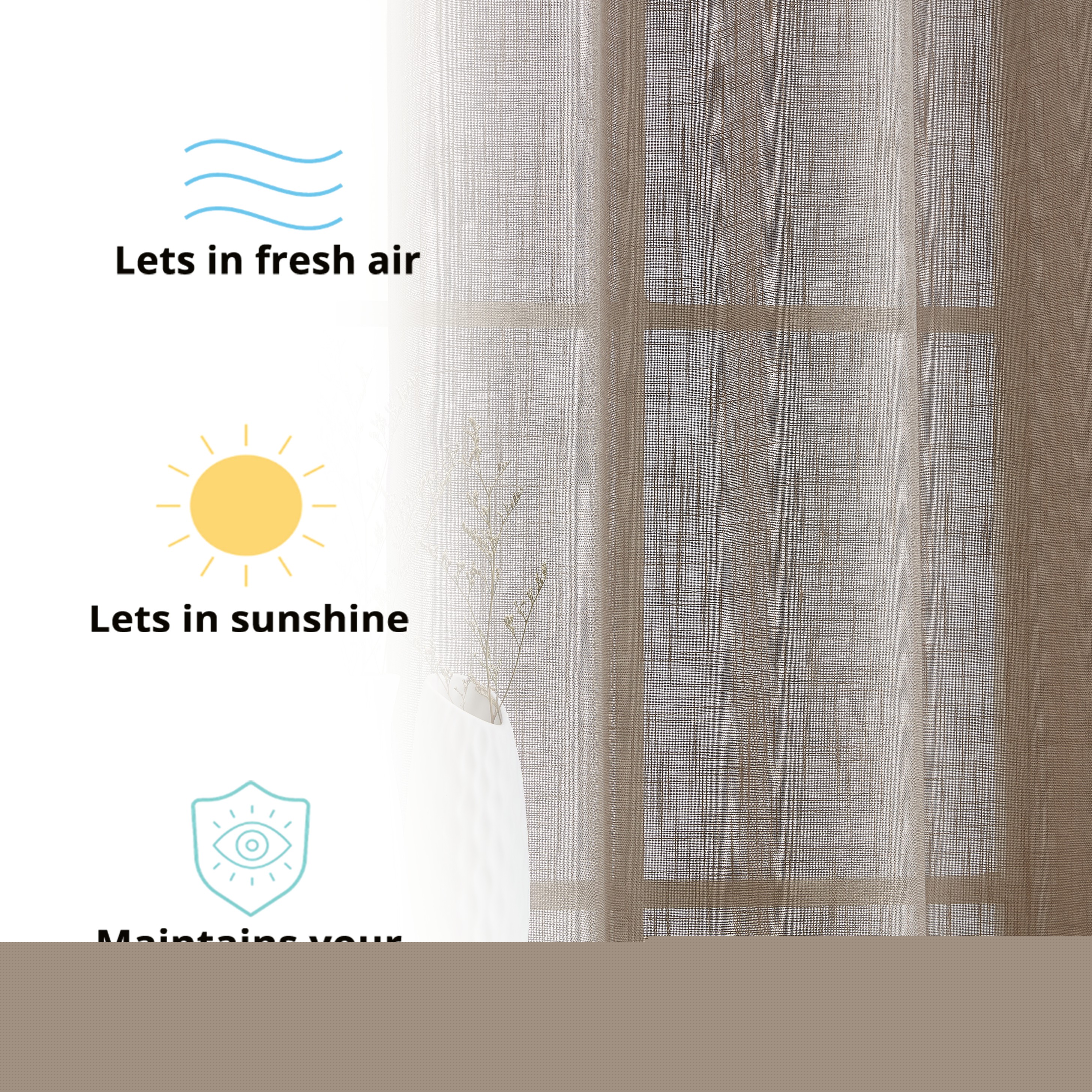 HLC ABY-VAL-TAUP18 curtains - View #5