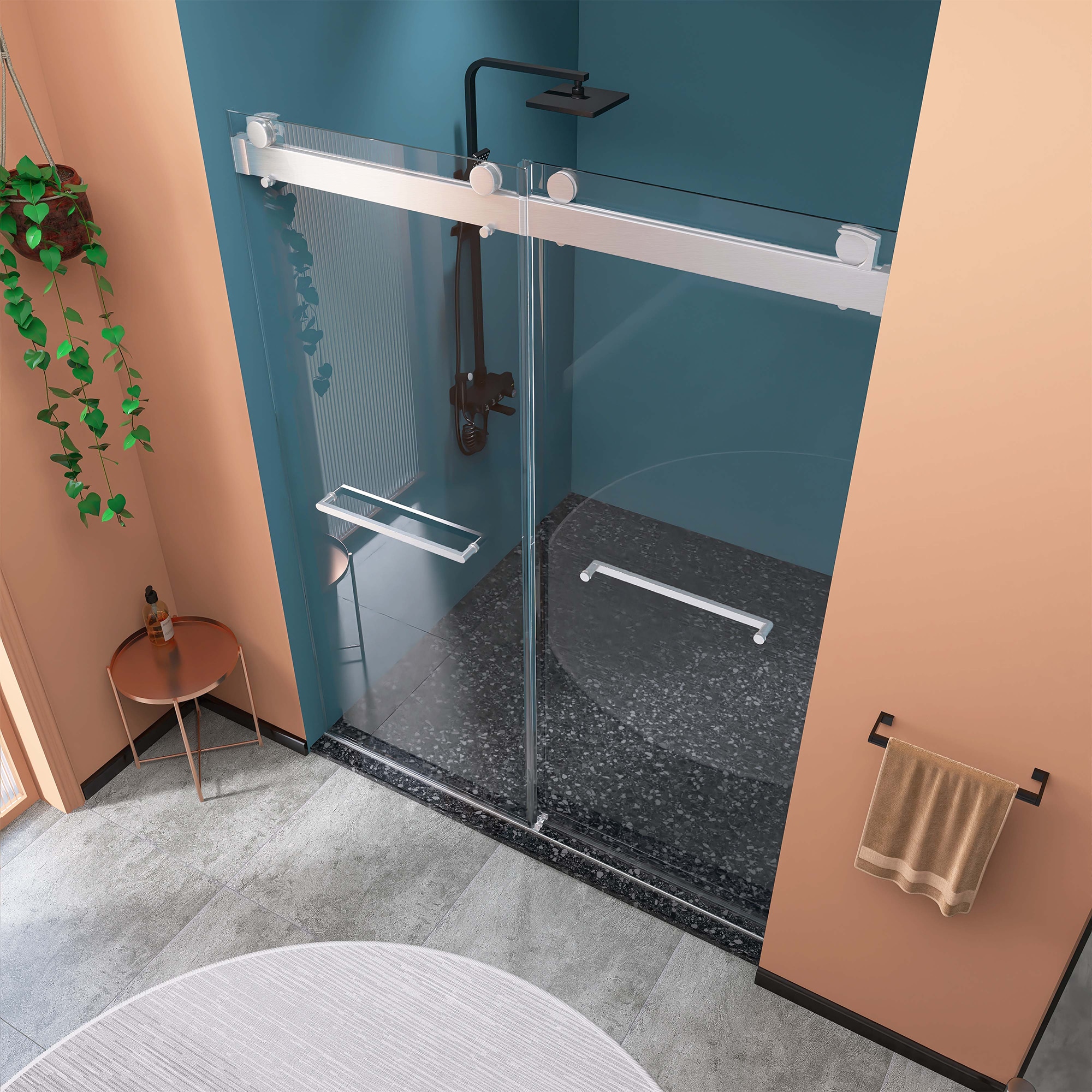 WELLFOR QPZ-TM26235 Shower-Doors - View #3