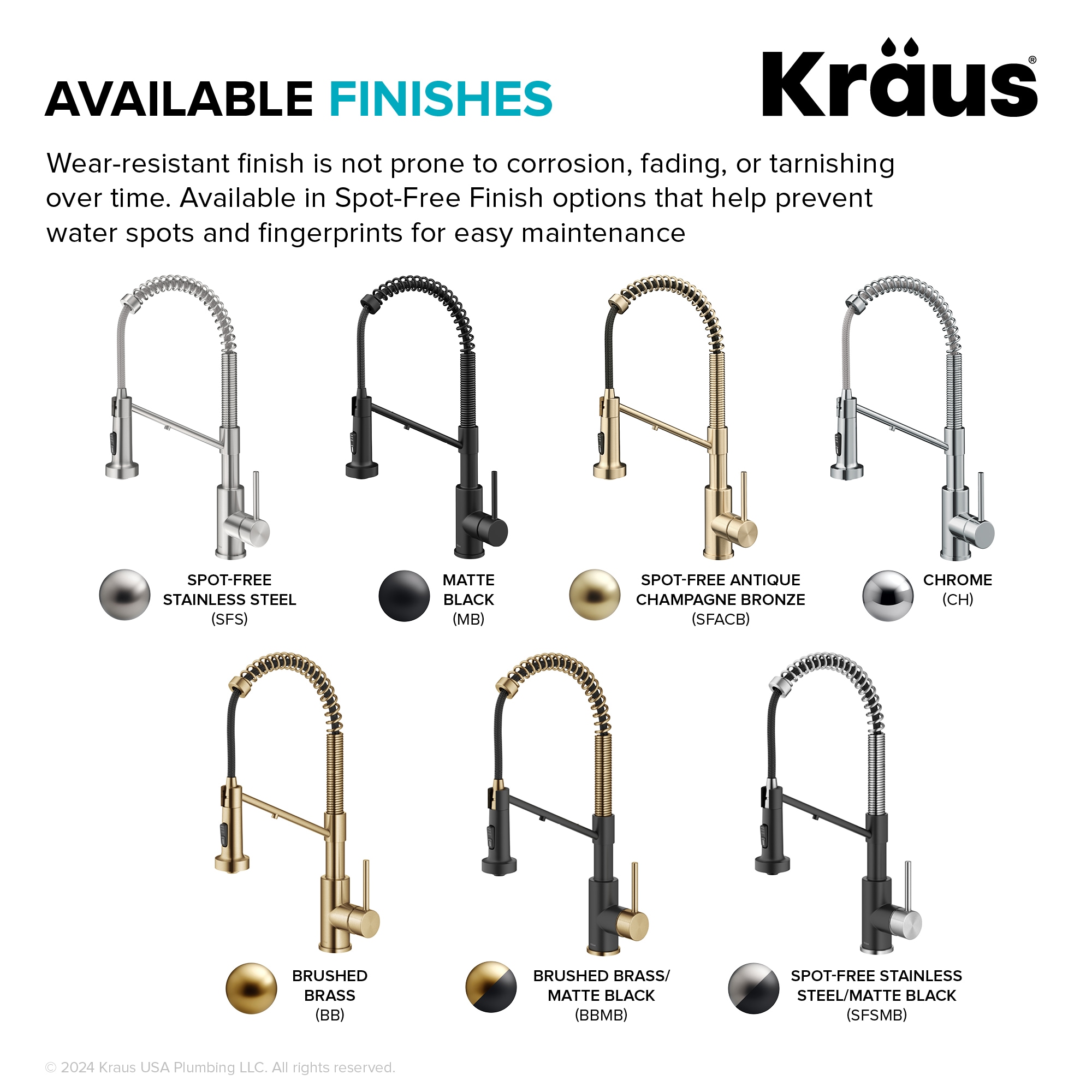 Kraus KFF-1610MB Kitchen-Faucets - View #20