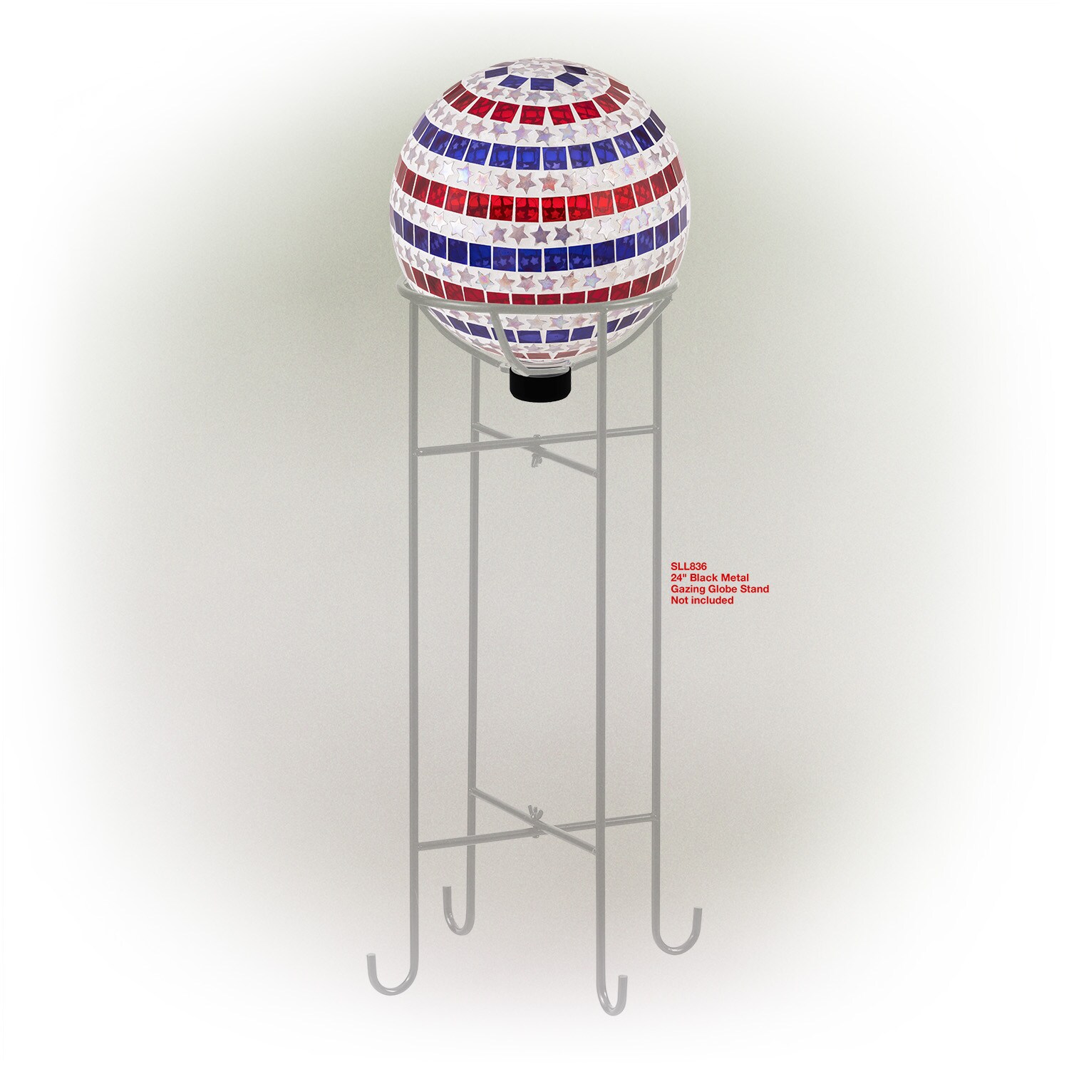 Alpine Corporation HGY434 Gazing-Ball-Stand - View #10
