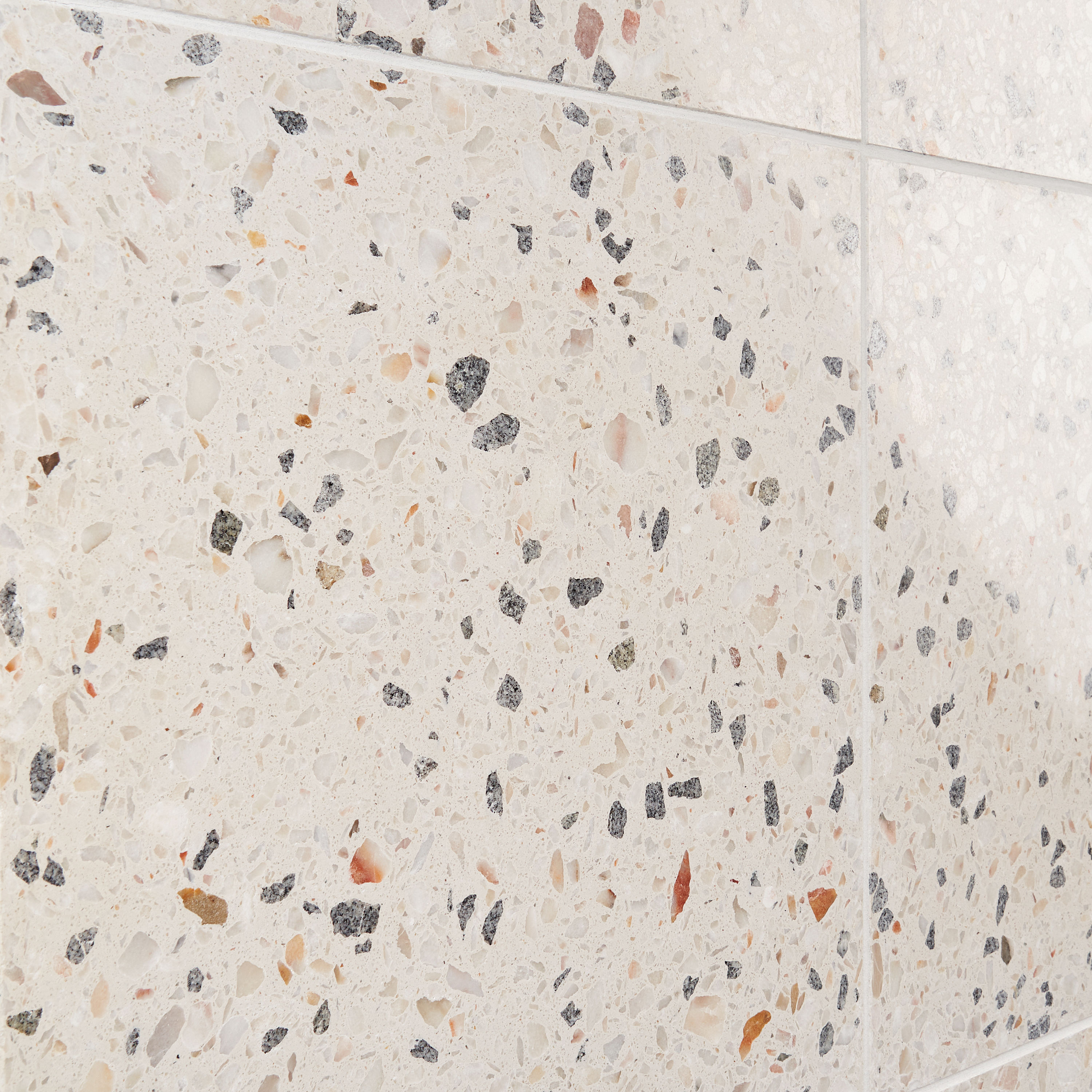 Artmore Tile Tarboro Terrazzo Sonora 16-in x 16-in Polished Cement Look ...