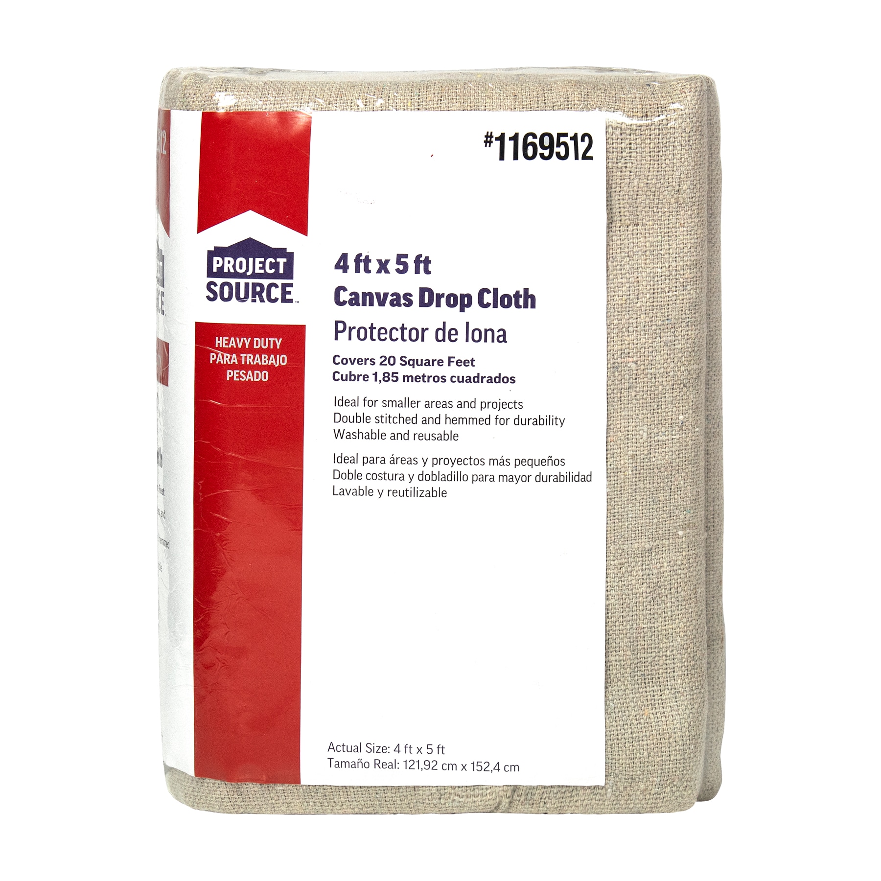 Project Source K-CD45-8PS Drop-Cloths - View #2