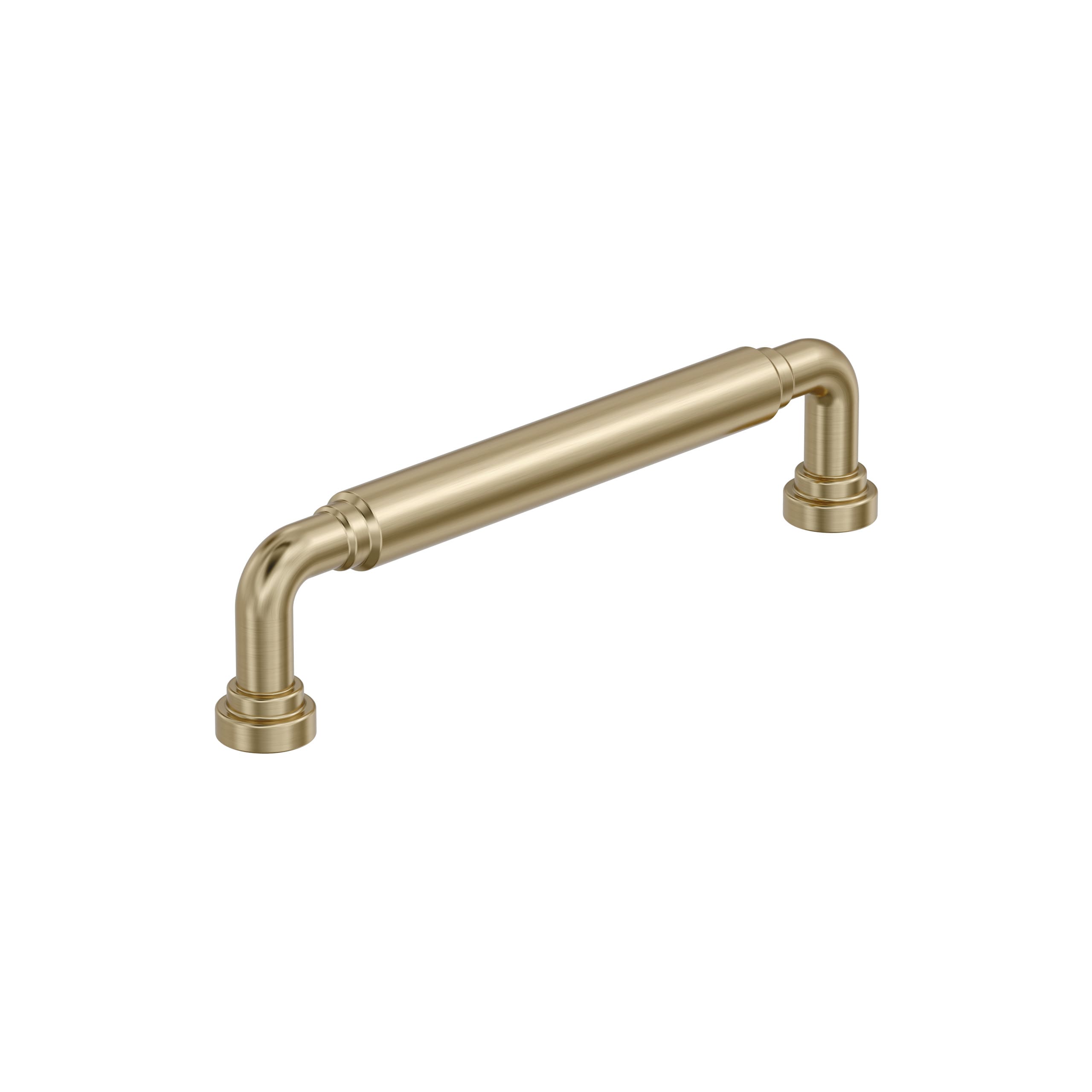 Amerock - Coble 5-1/16-in , 128mm Center to Center Golden Champagne Arch Handle Drawer Pull
