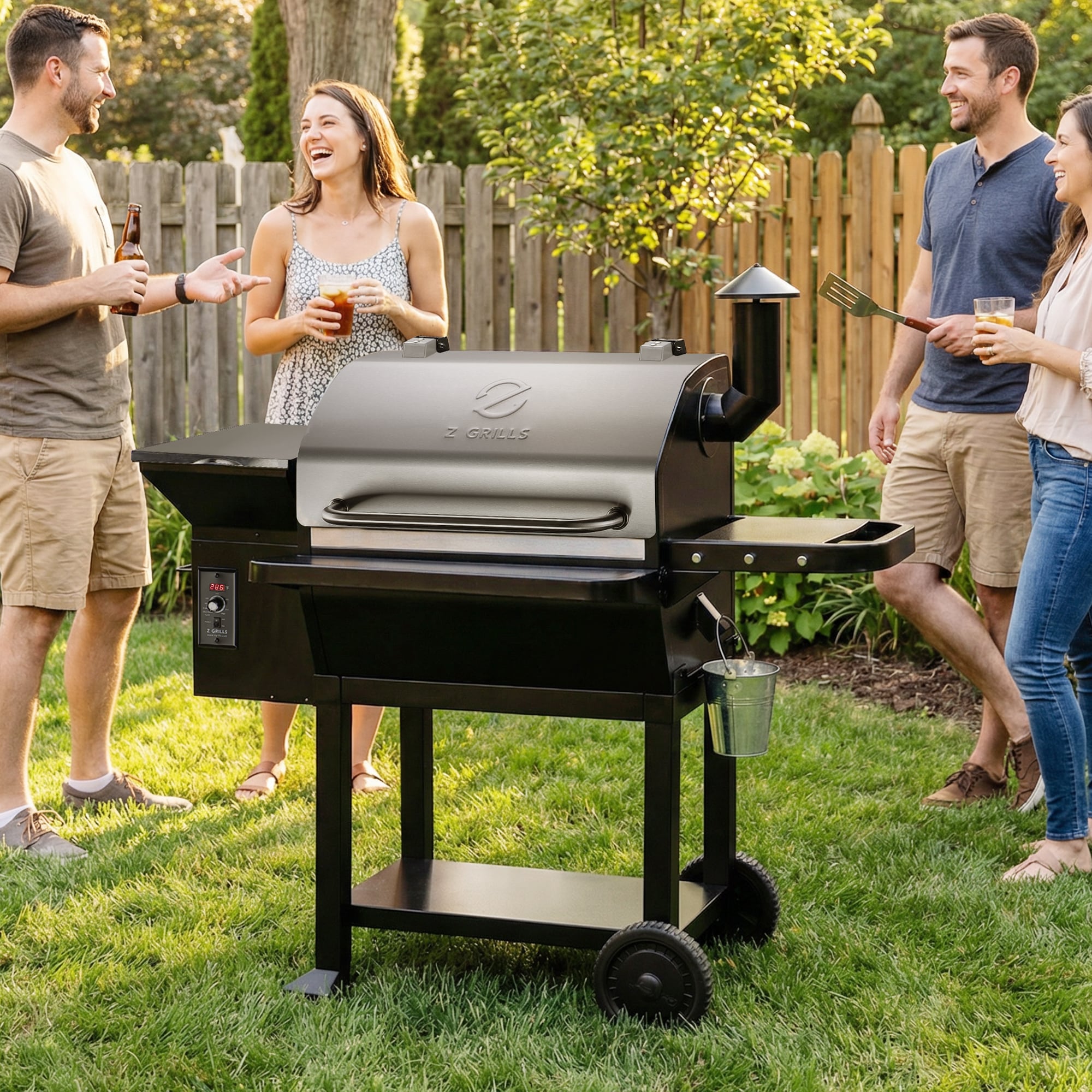 Z GRILLS ZPG-10002B2E Pellet-Grills - View #9
