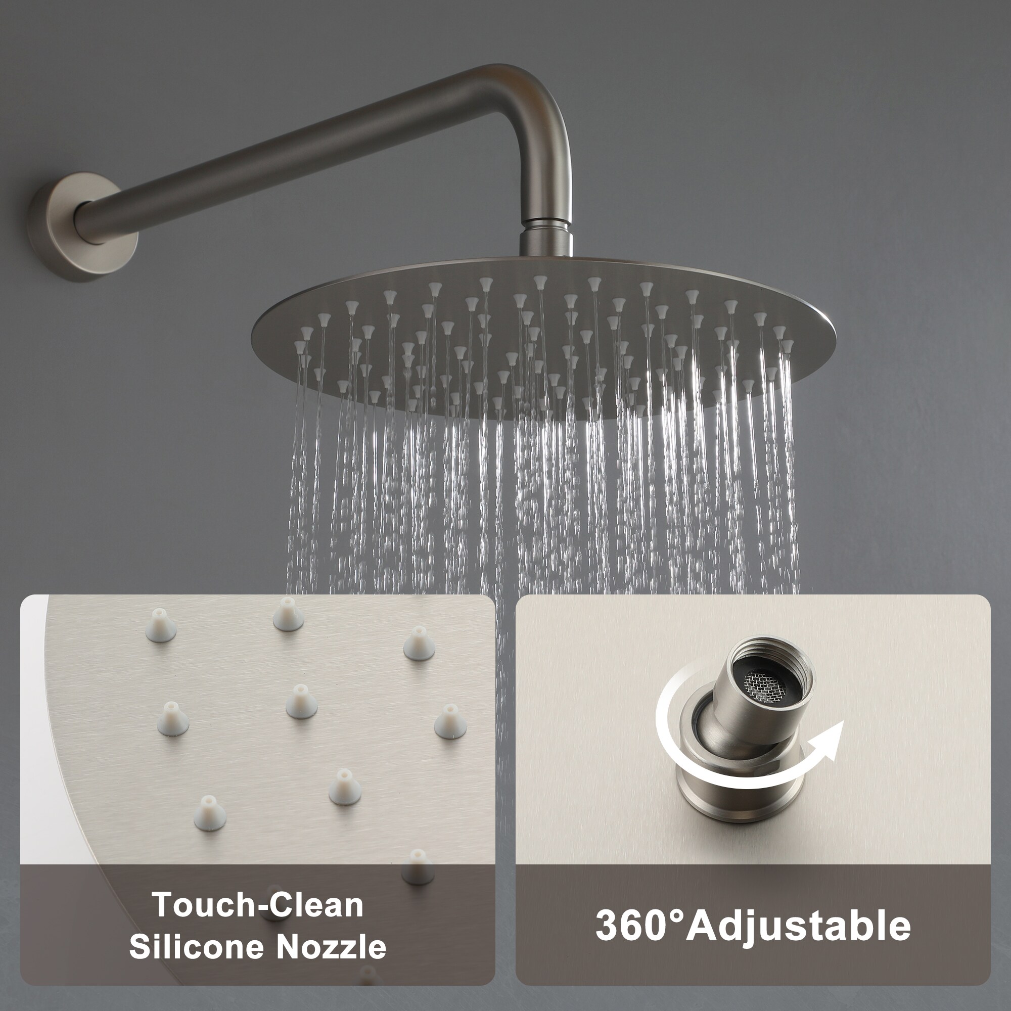Clihome CHMS-10BN-BOX01 Showerhead-Bar-Panels - View #5