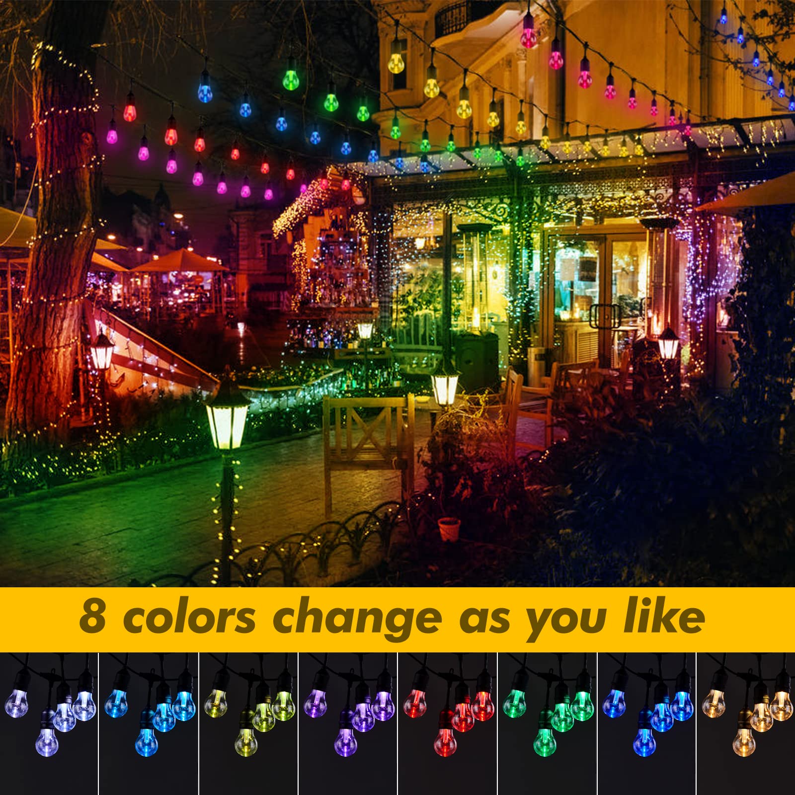 CYIKE LCY0806R269 Christmas-String-Lights - View #2