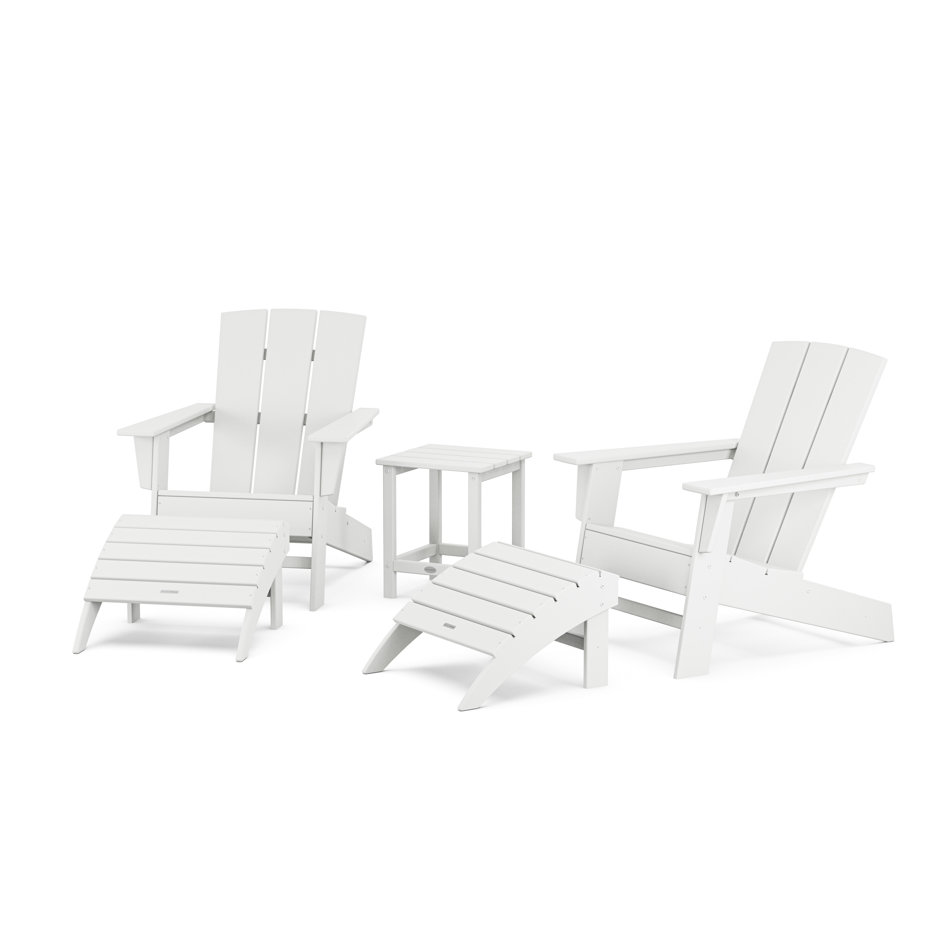 allen + roth by POLYWOOD PWS2726-1-WH Patio-Conversation-Sets - View #2