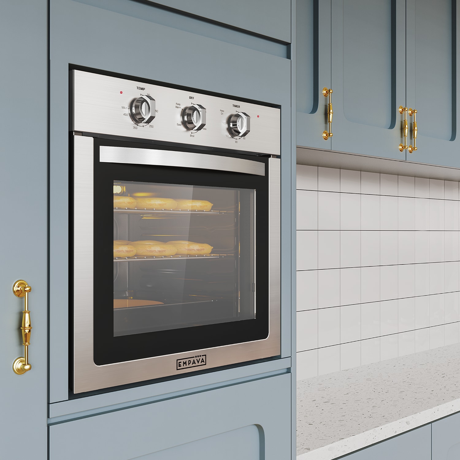 Empava EMP-24WOE40L Swall-Elec-Oven - View #9