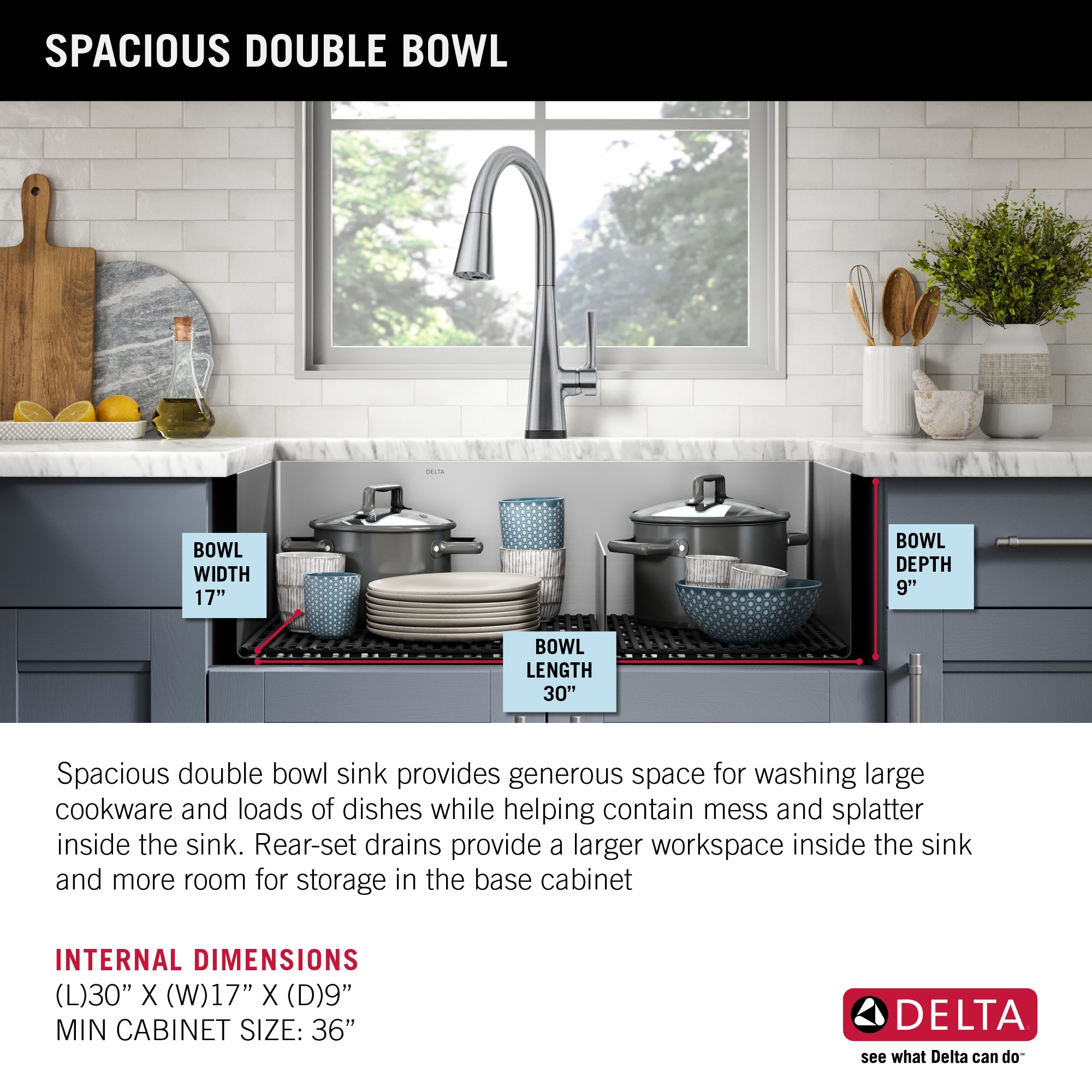 Delta 953034-32D6-SS Kitchen-Sinks - View #7