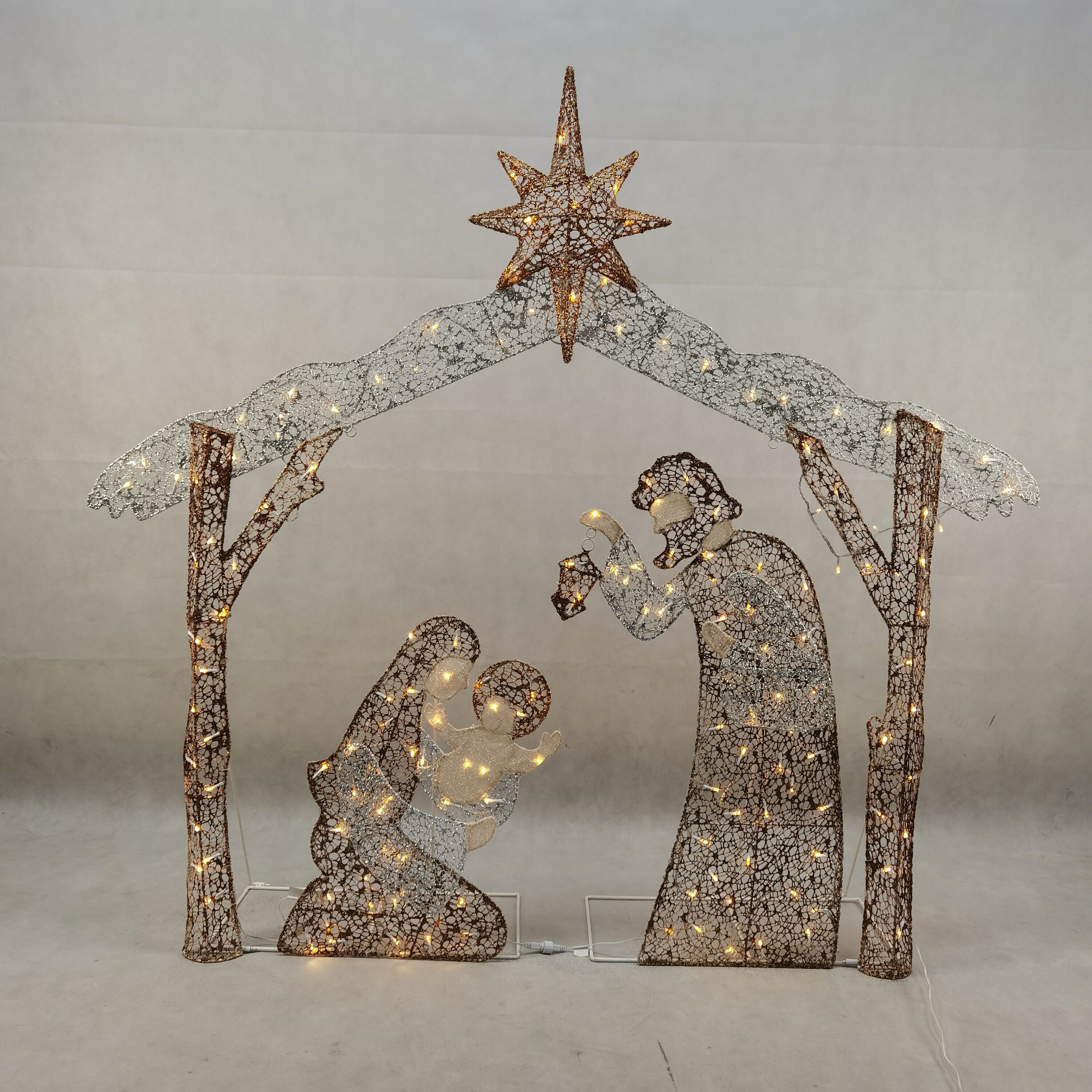 Nativity Indoor/Outdoor Christmas Decorations at Lowes.com