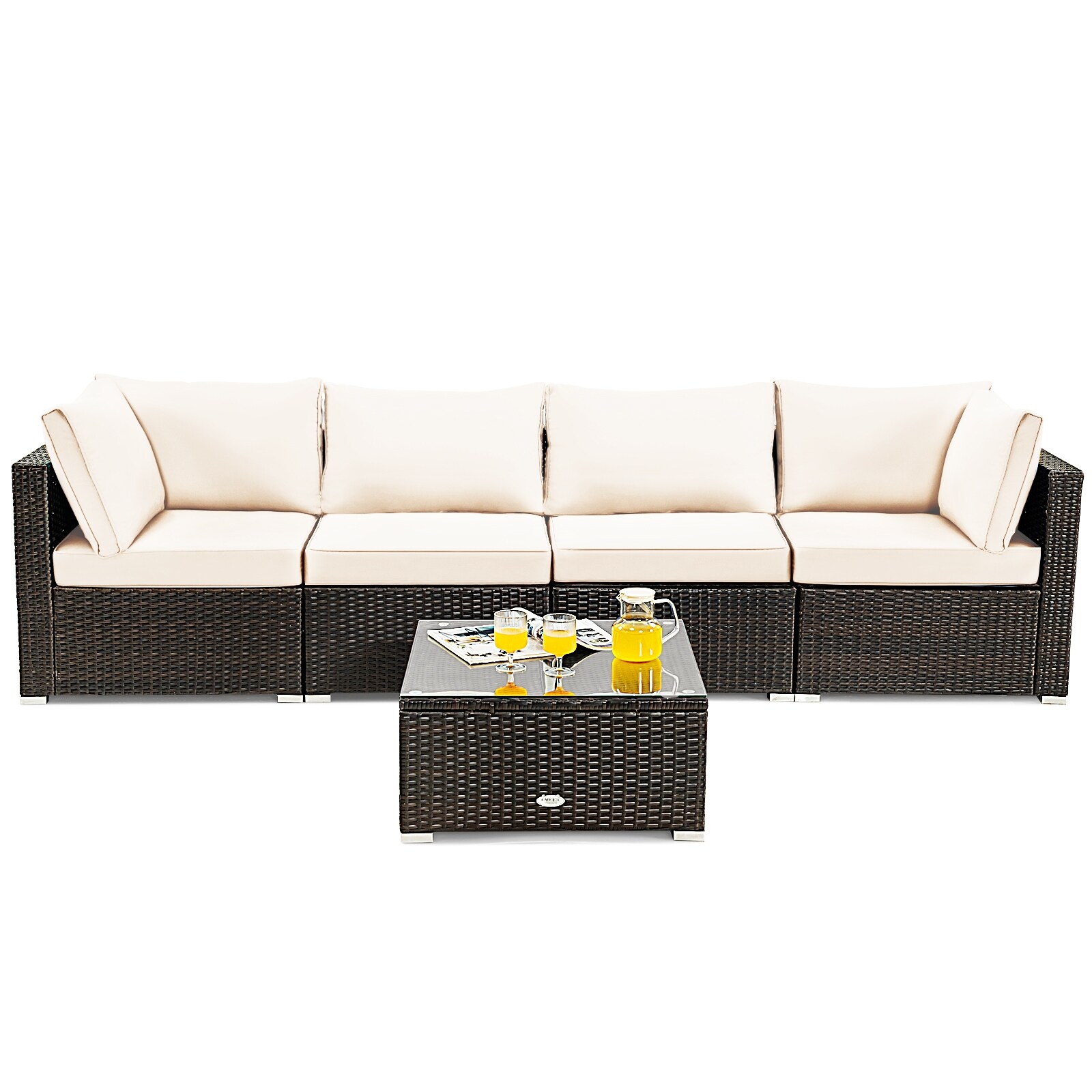 Poinic CWJ68691BWH-X Patio-Sofas-Daybeds - View #6