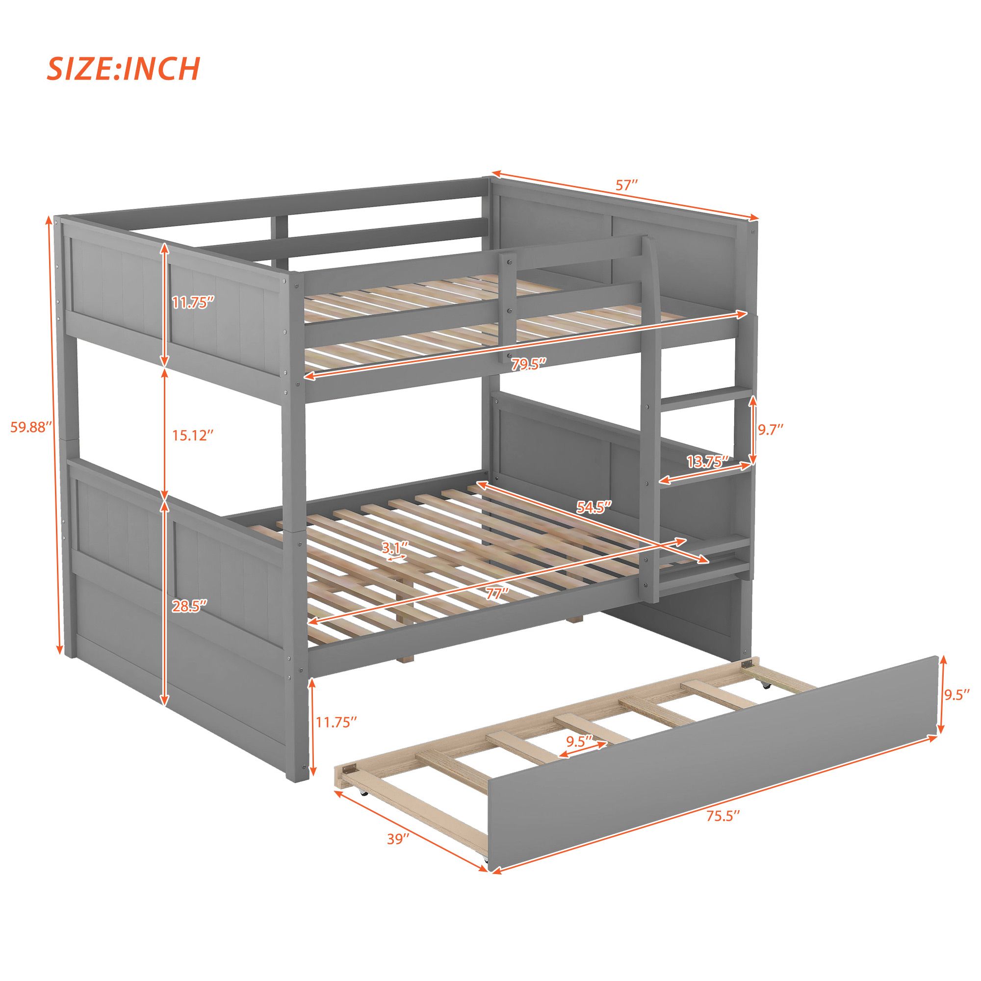 Yiekholo LL-1800AAE Bunk-Beds - View #4