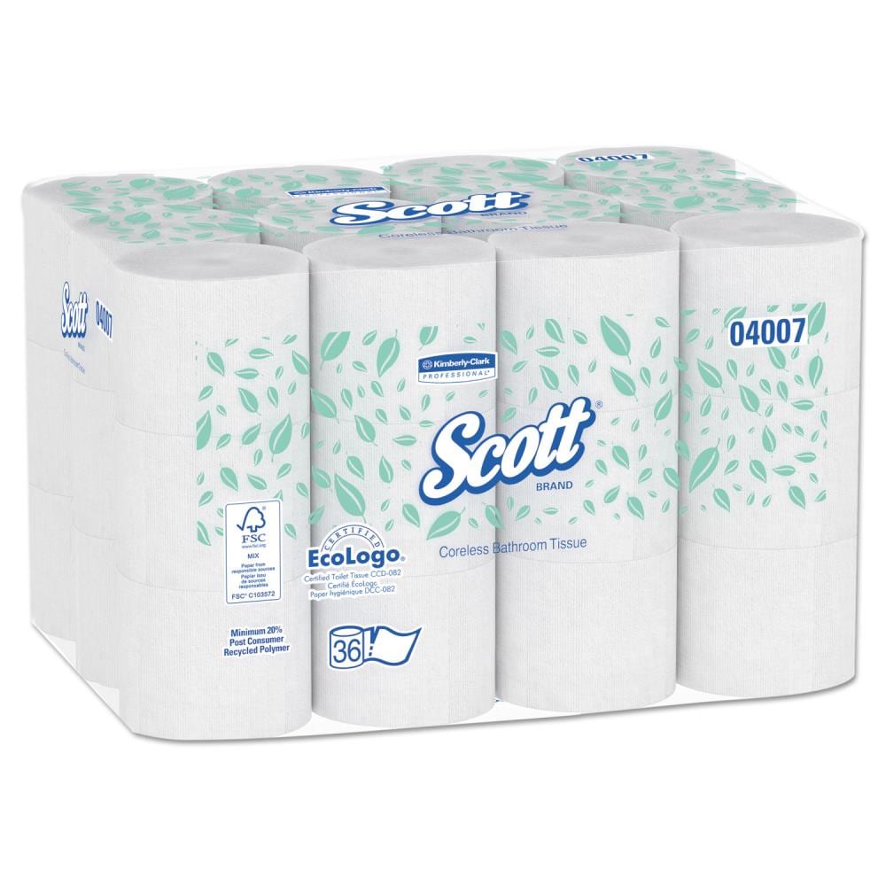 Scott 1100-Sheets,1-Ply Bath Tissue, 36 Pk.