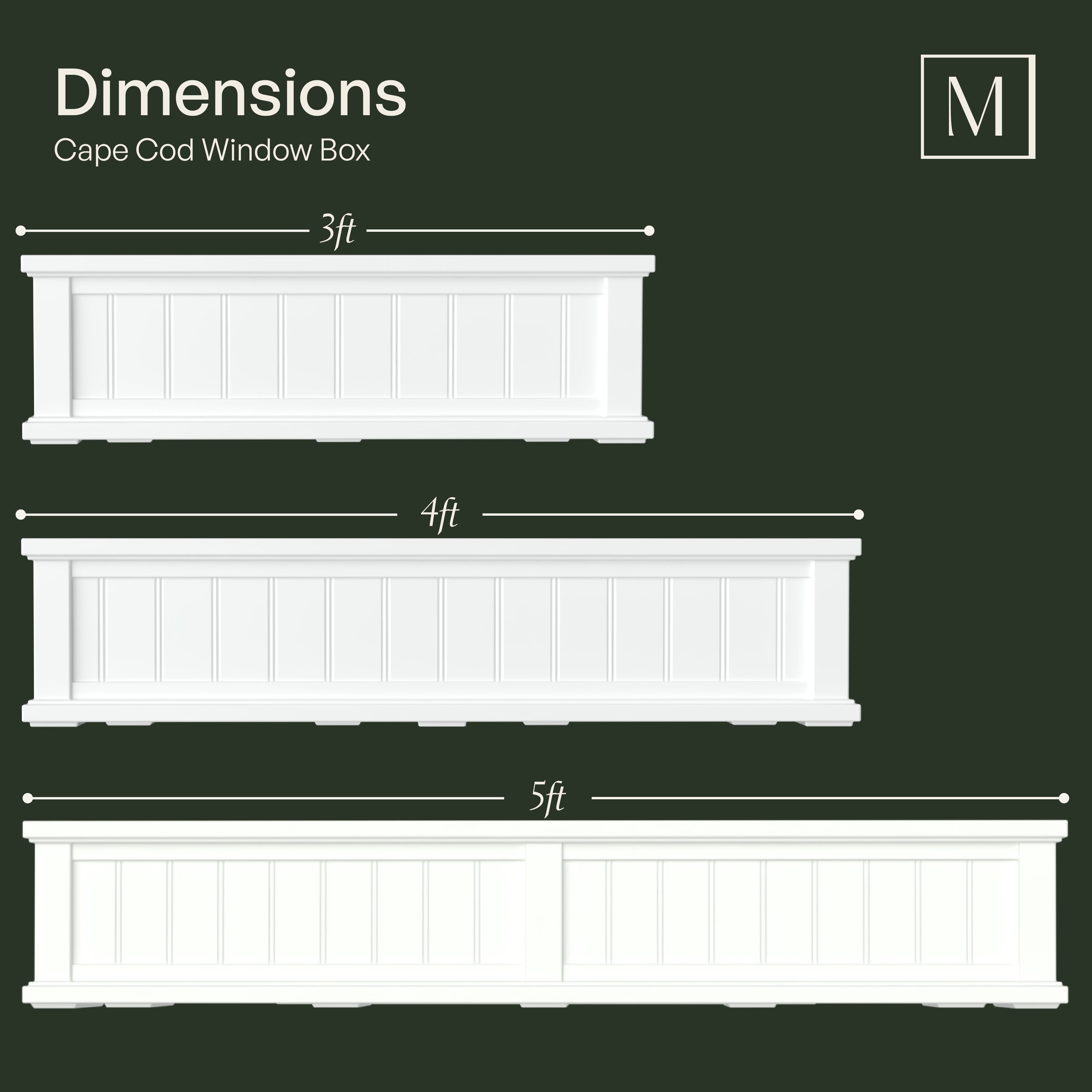 Mayne 4840-B Planter-Window-Box - View #7