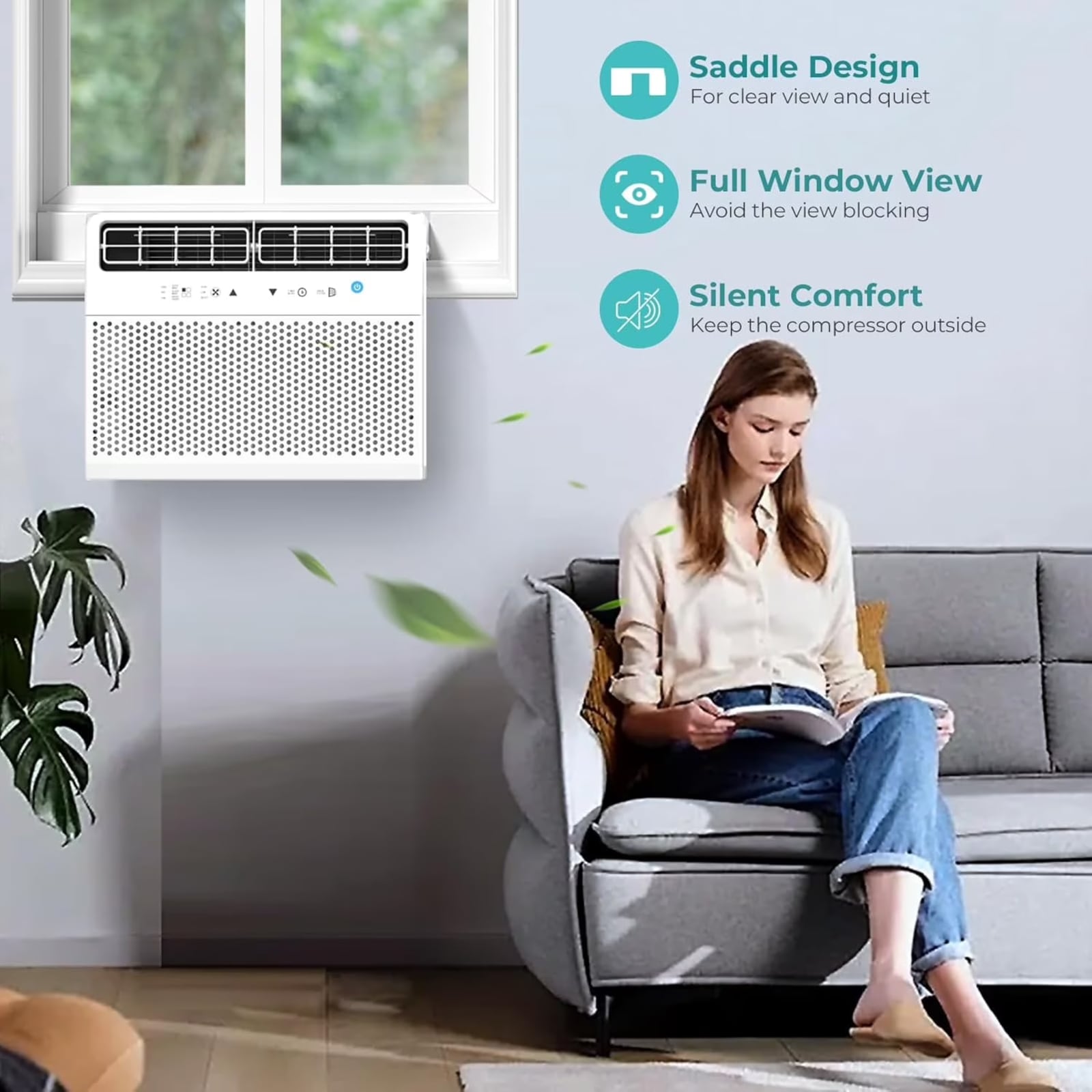 COWSAR A5418W-12K Window-Air-Conditioners - View #4