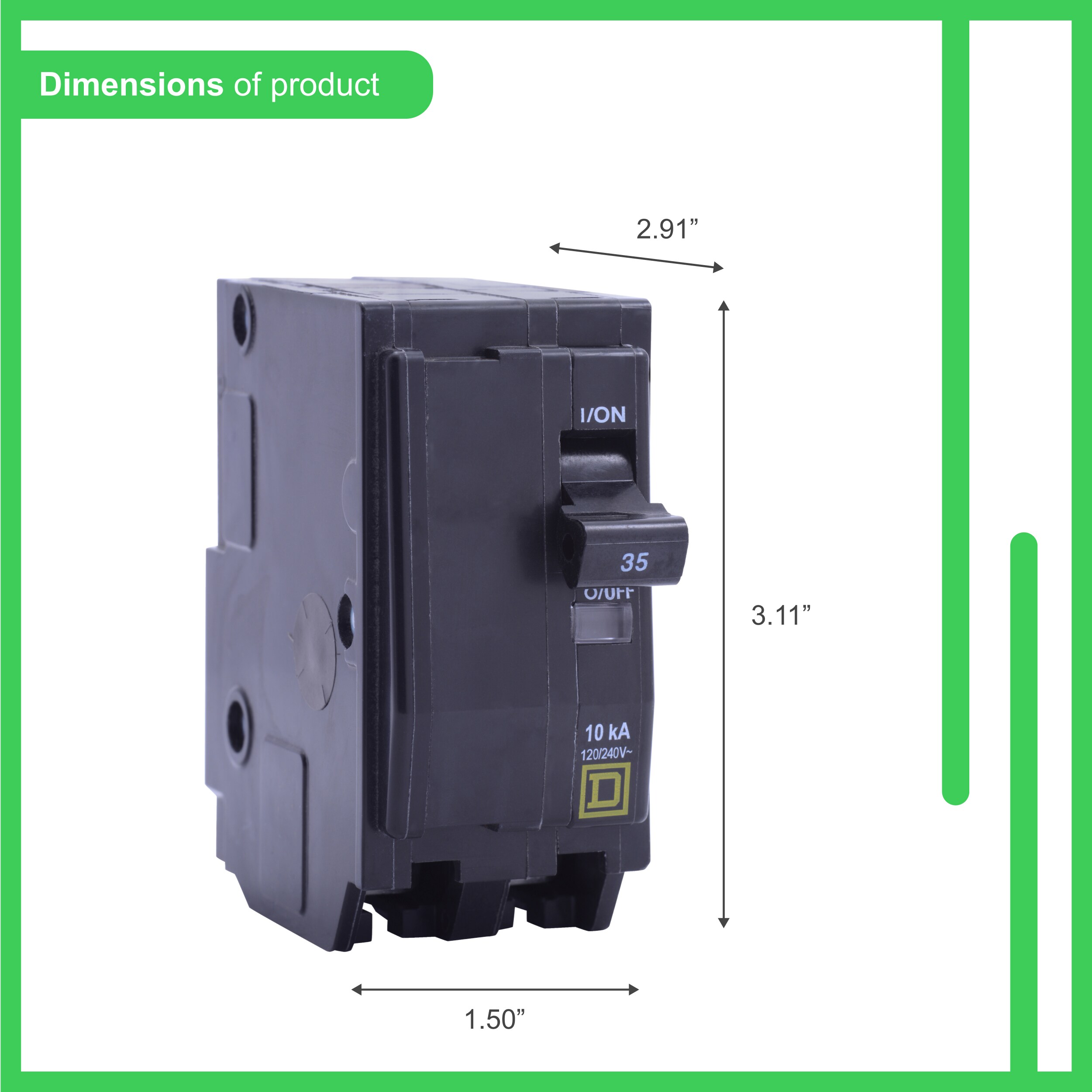 Square D QO235CP Circuit-Breakers - View #6
