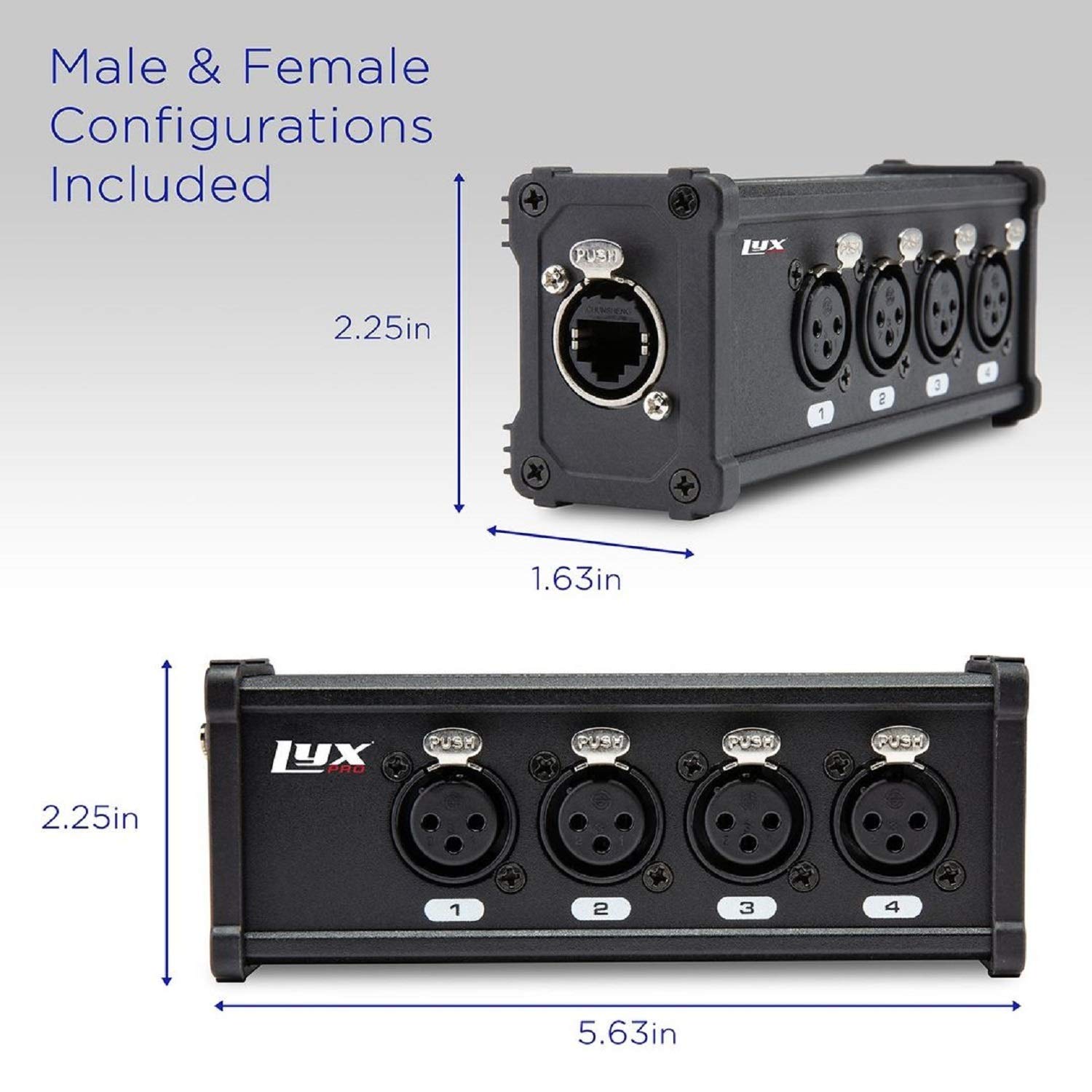 LyxPro LYX4EC12 Stereo-Audio-Cables - View #3