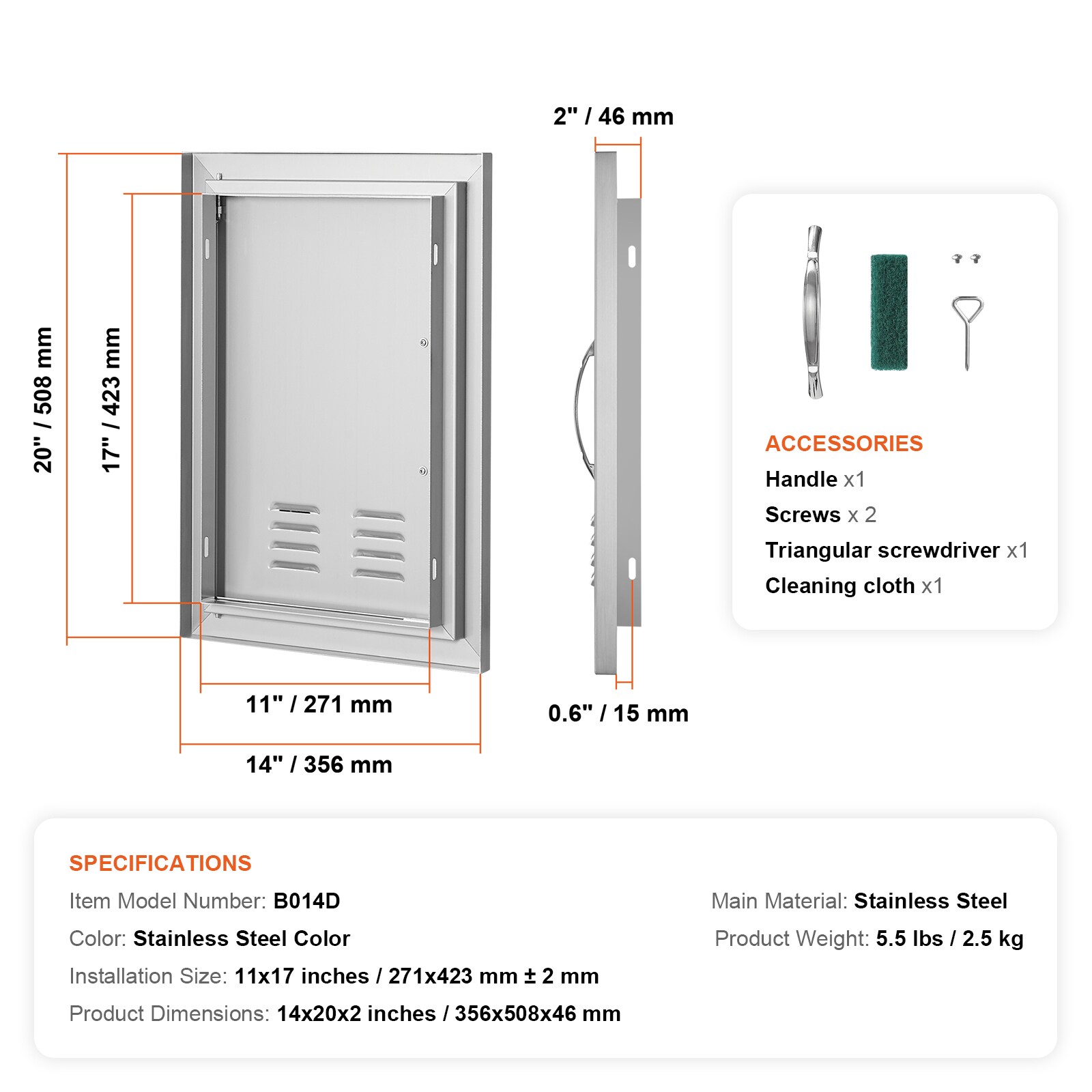 SVOPES SVOPESDMMBSCJ08224V0 Builtin-Grill-Cabinet-Parts - View #8