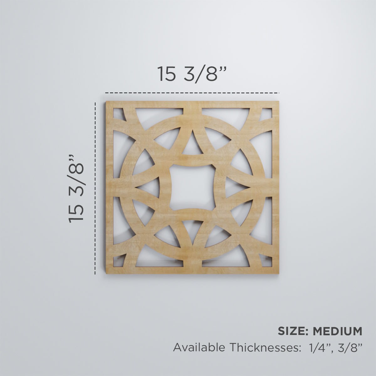 Ekena Millwork WALW16X16X0250BNEWA Wall-Panels - View #3