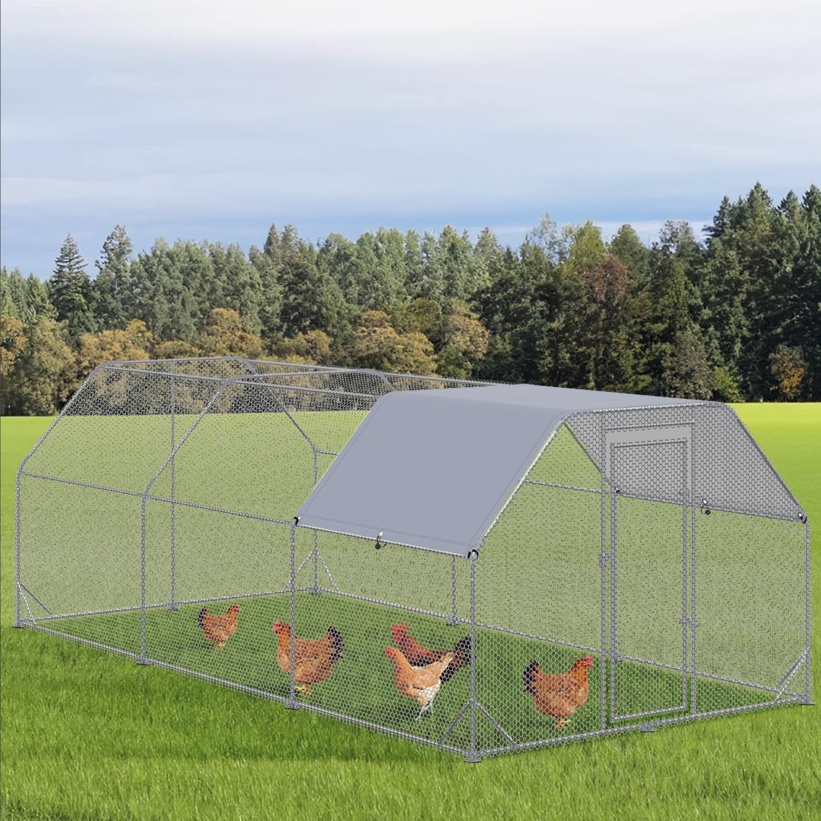 Maocao Hoom JL166346 Chicken-Coops-Rabbit-Hutches - View #2