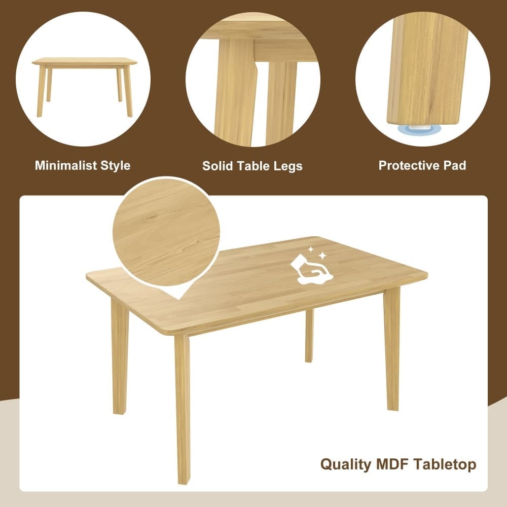 Coolbibila JENS-TABLE-NATURAL Dining-Tables - View #6