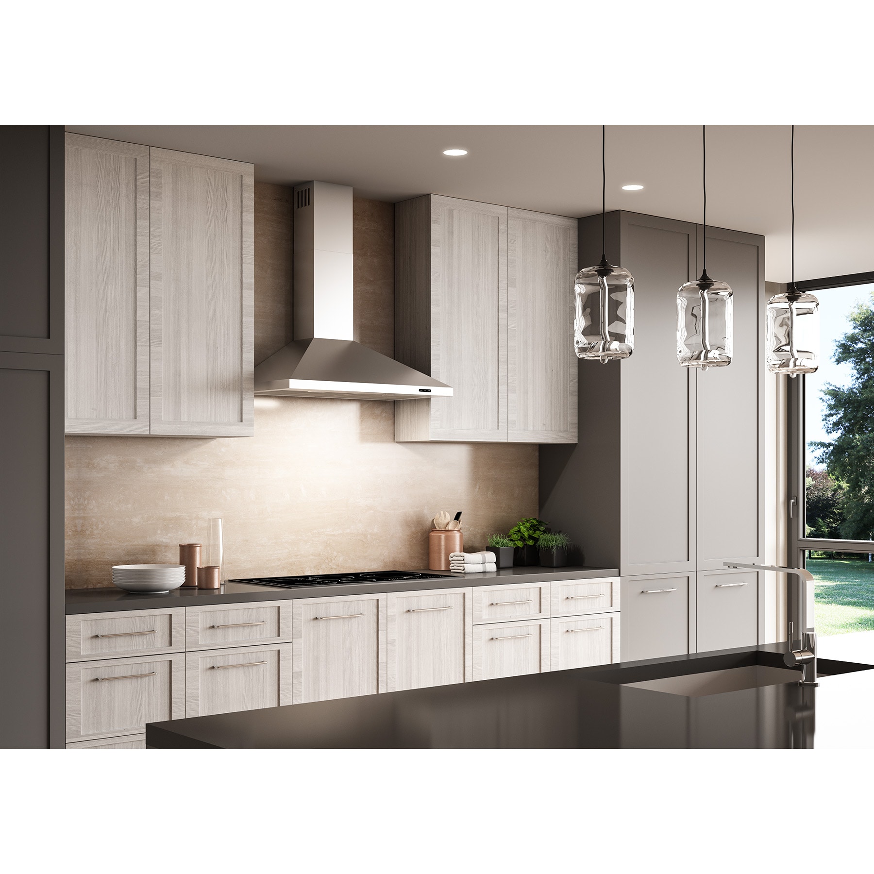 Broan EW4836SS Wall-Mounted-Range-Hoods - View #2