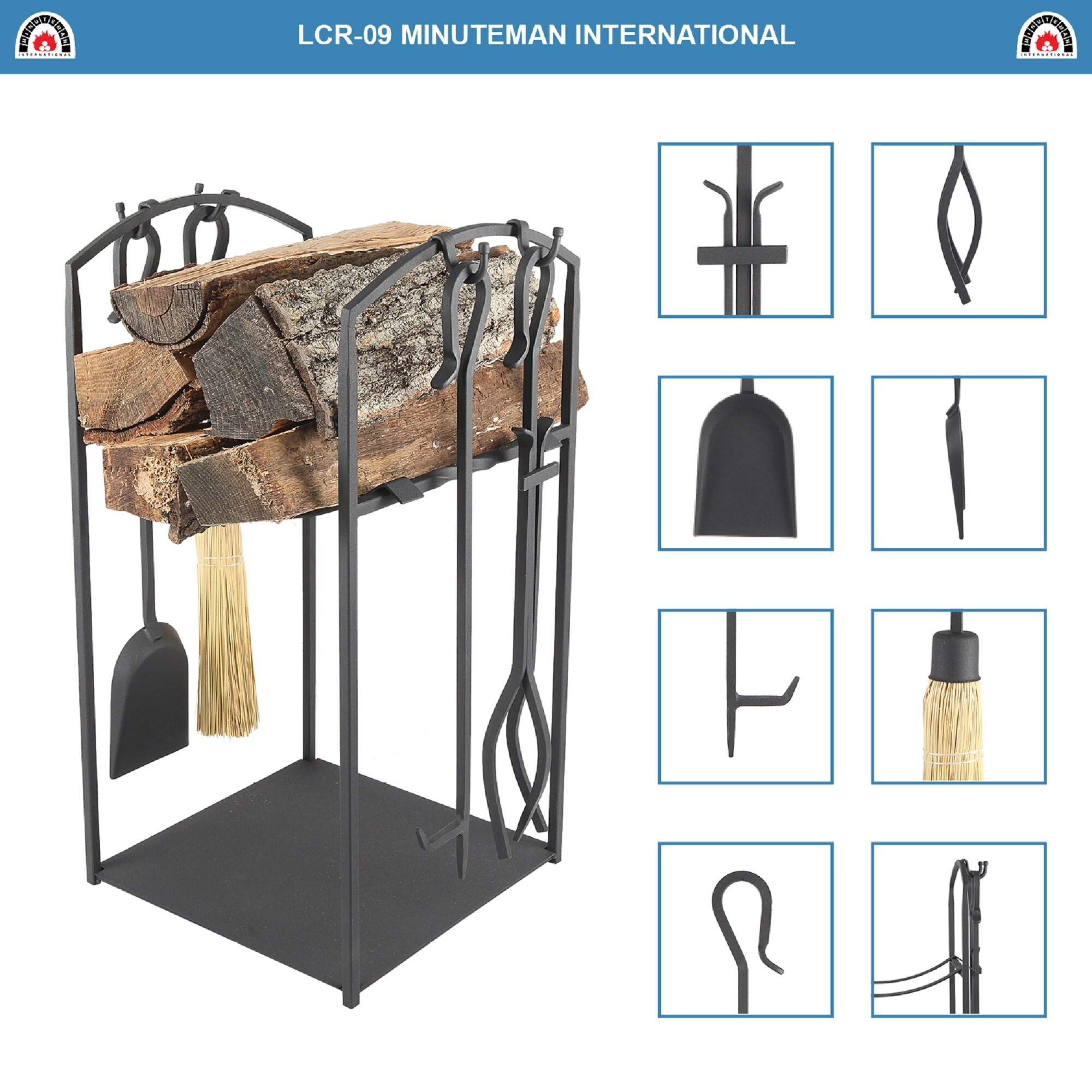 Minuteman International LCR-09 Fireplace-Tools - View #5