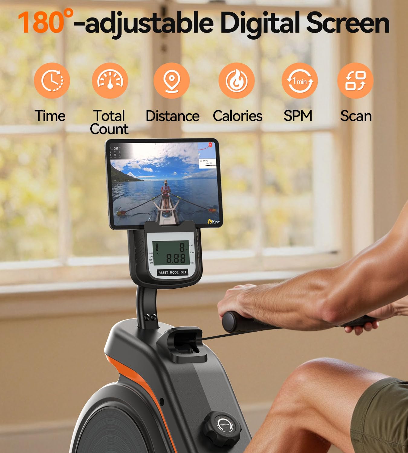 FED Fitness 187 Rowing-Machines - View #9