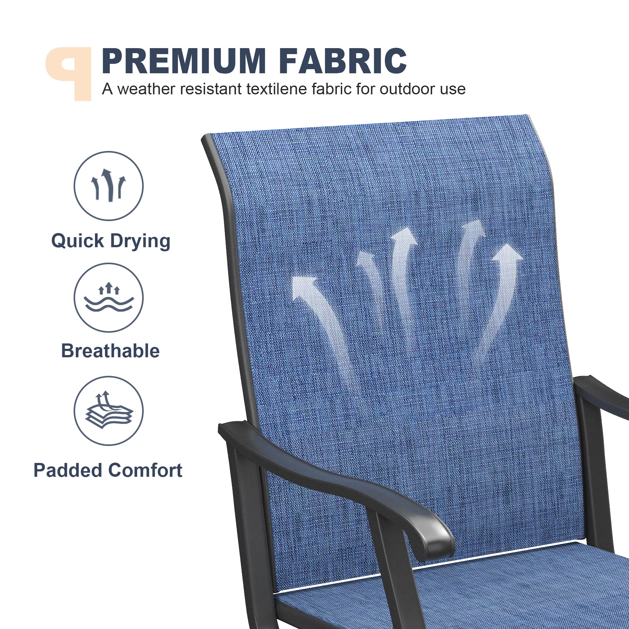 Damerin Z0101F Patio-Chairs - View #6