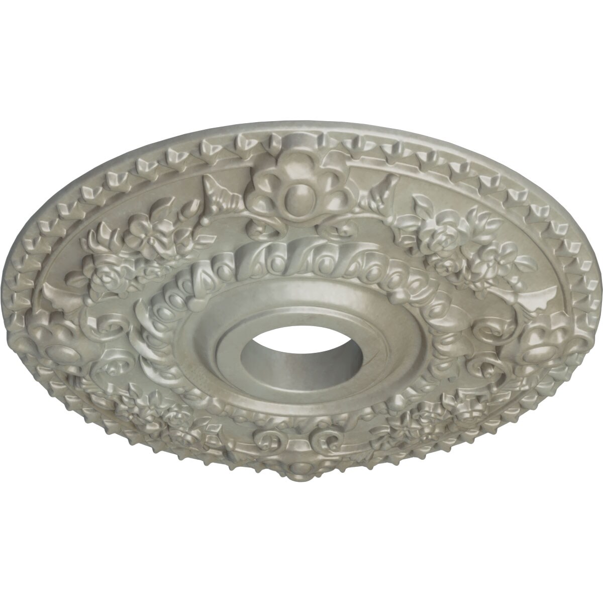 Ekena Millwork CM18ROFLS Ceiling-Medallions - View #2