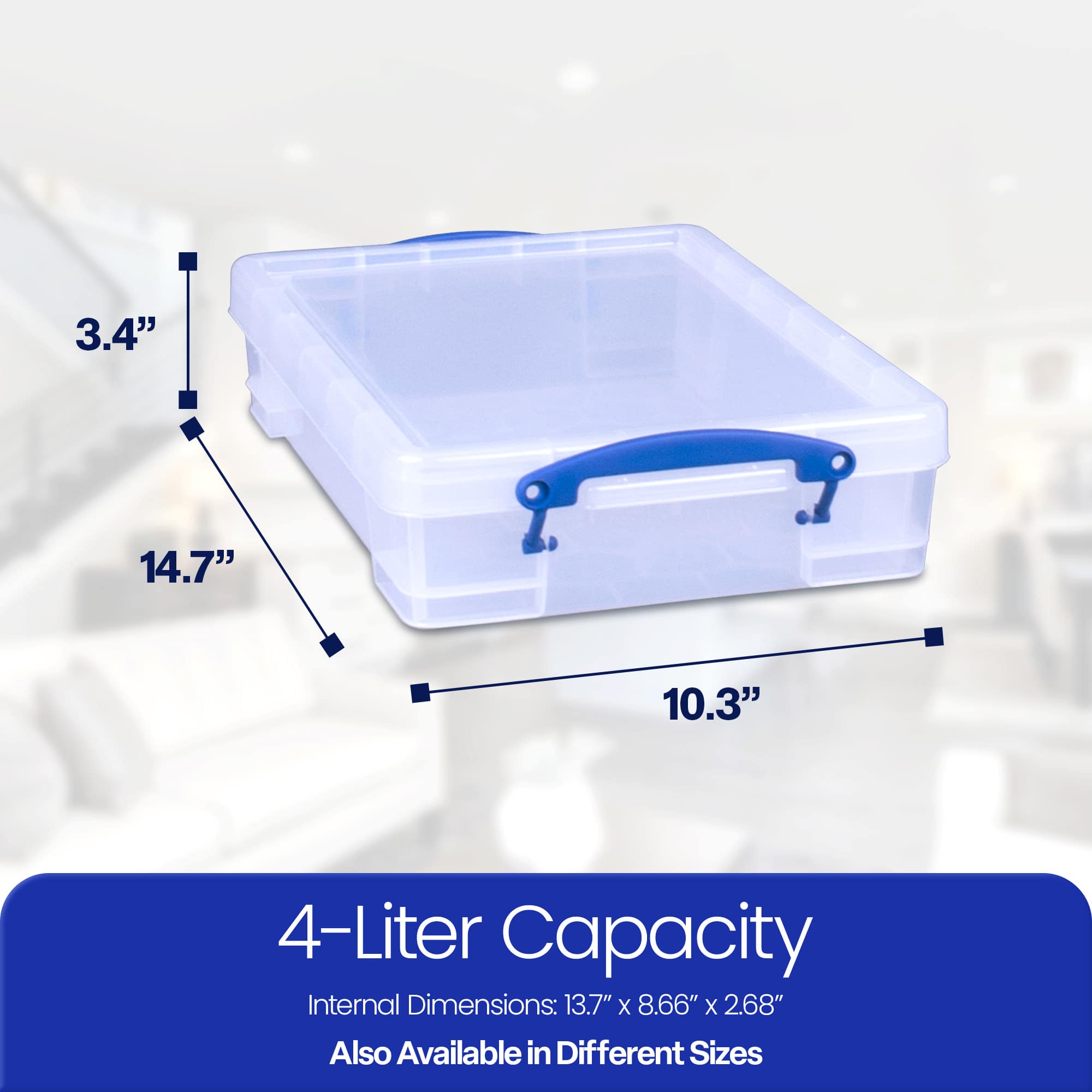 Really Useful Box 321529 Plastic-Storage-Totes - View #2