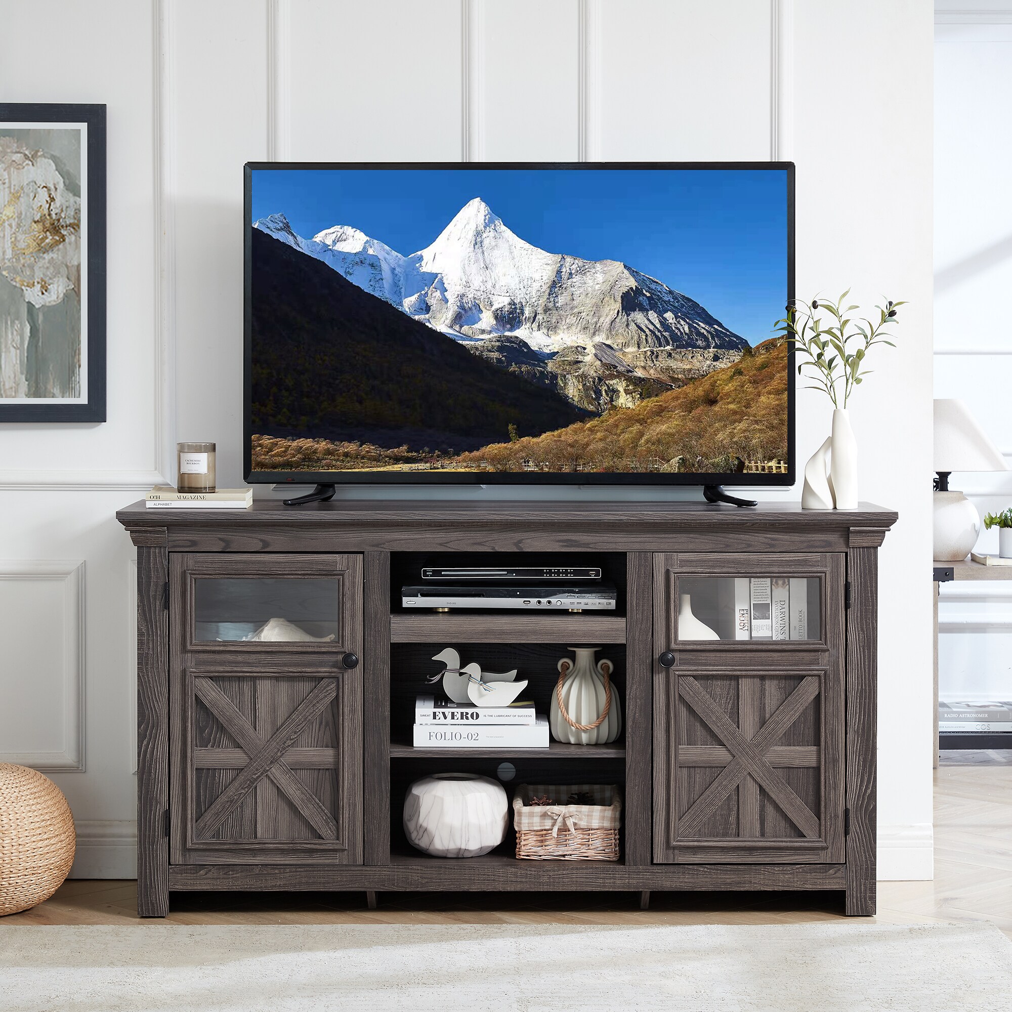 SINOFURN SYC160032GY Tv-Stands - View #2
