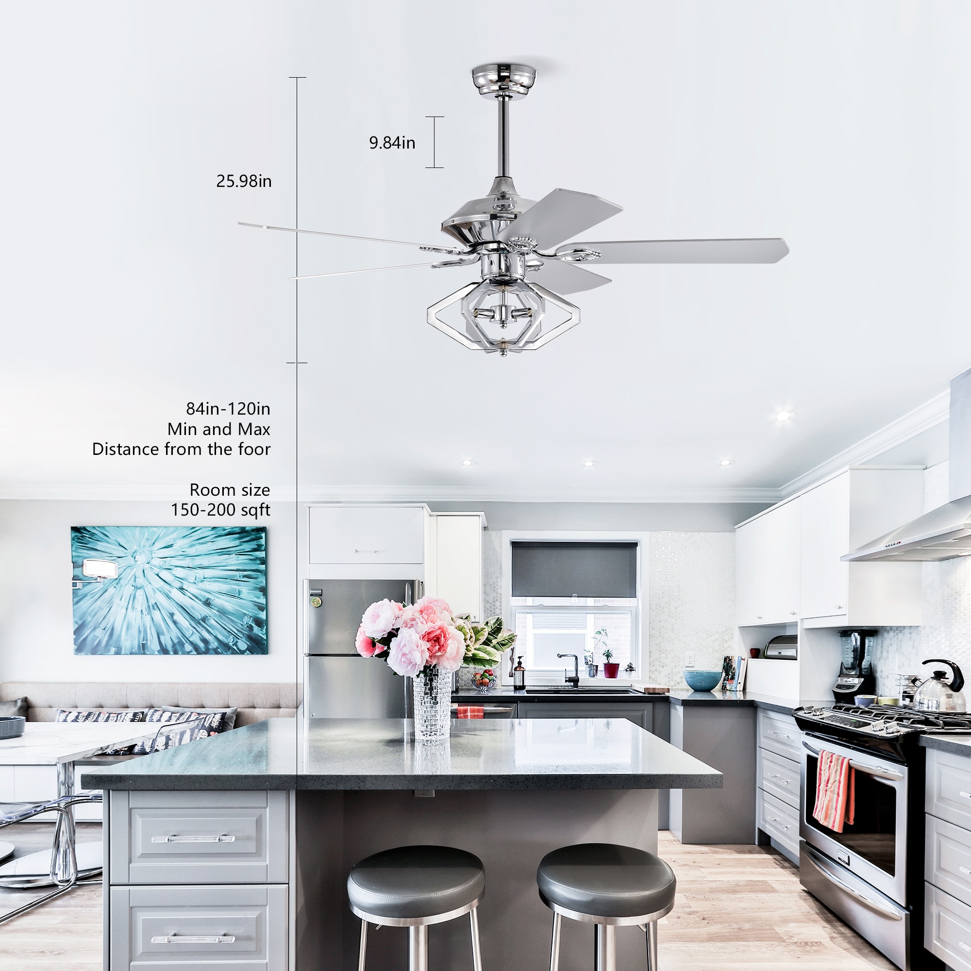 Bybafun YB5700121 Ceiling-Fans - View #3
