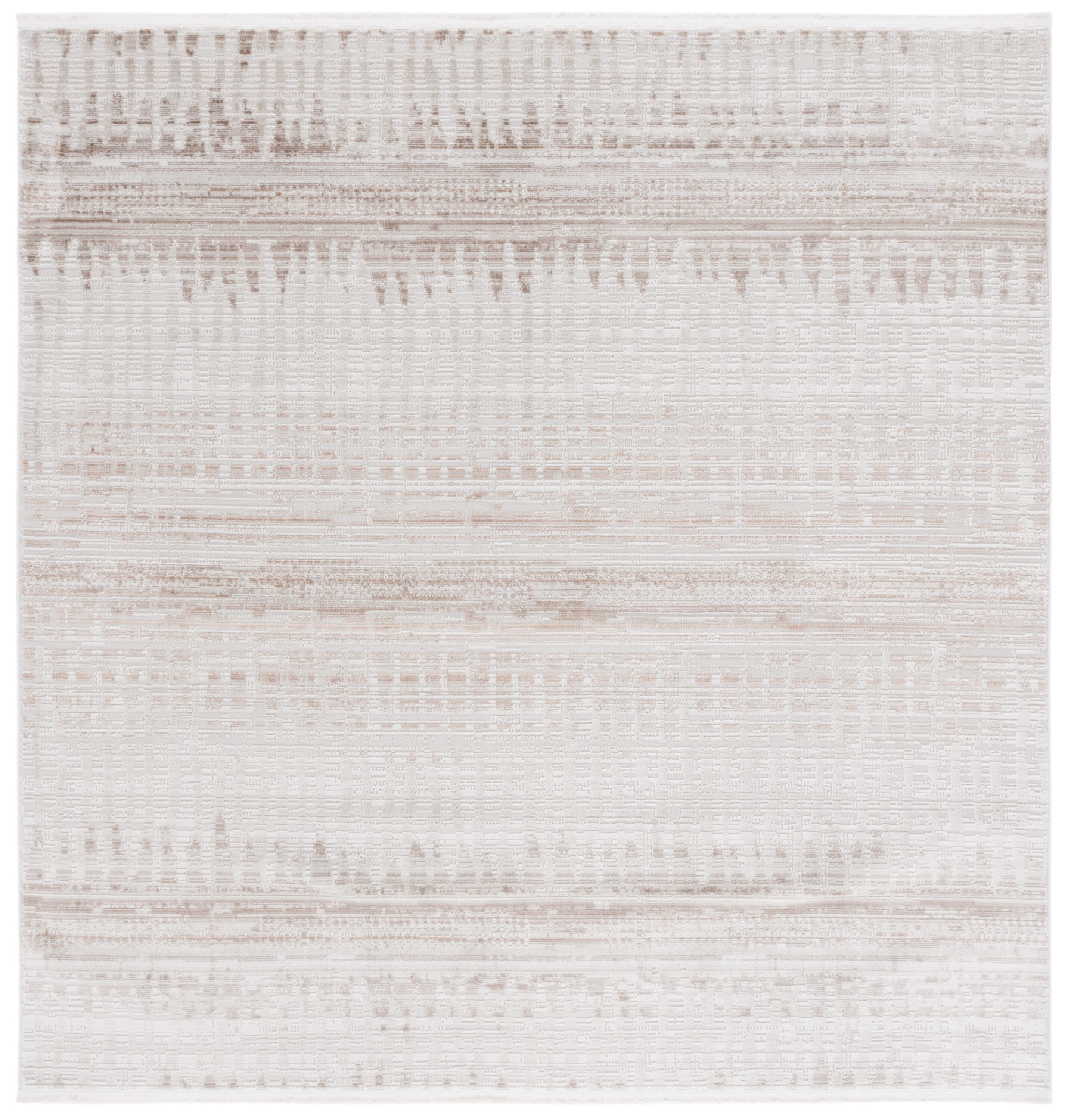 Mila 234A Ivory/Beige Grey 7 X 7 Area Rug
