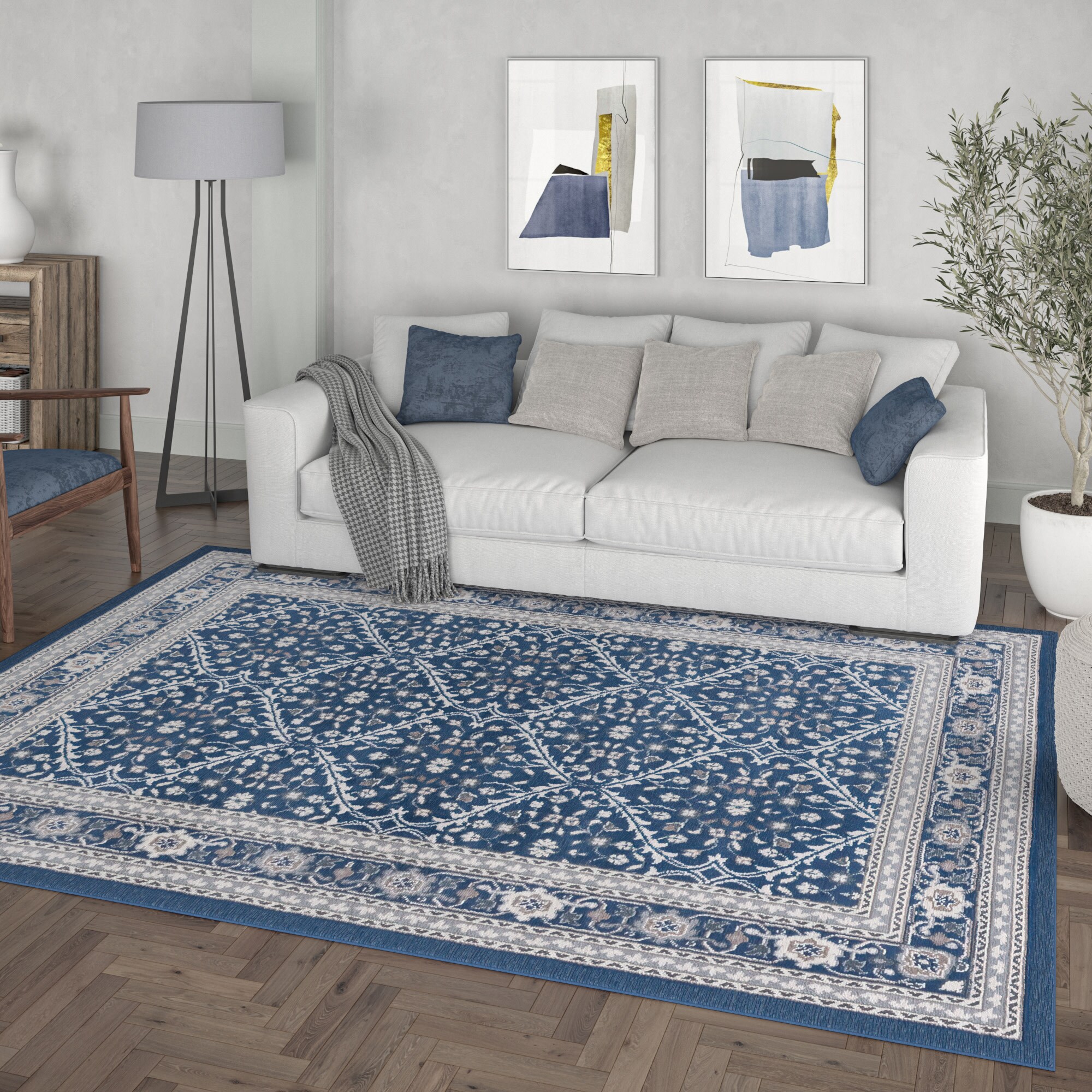 Tayse MDN3707 2X3 rugs - View #7