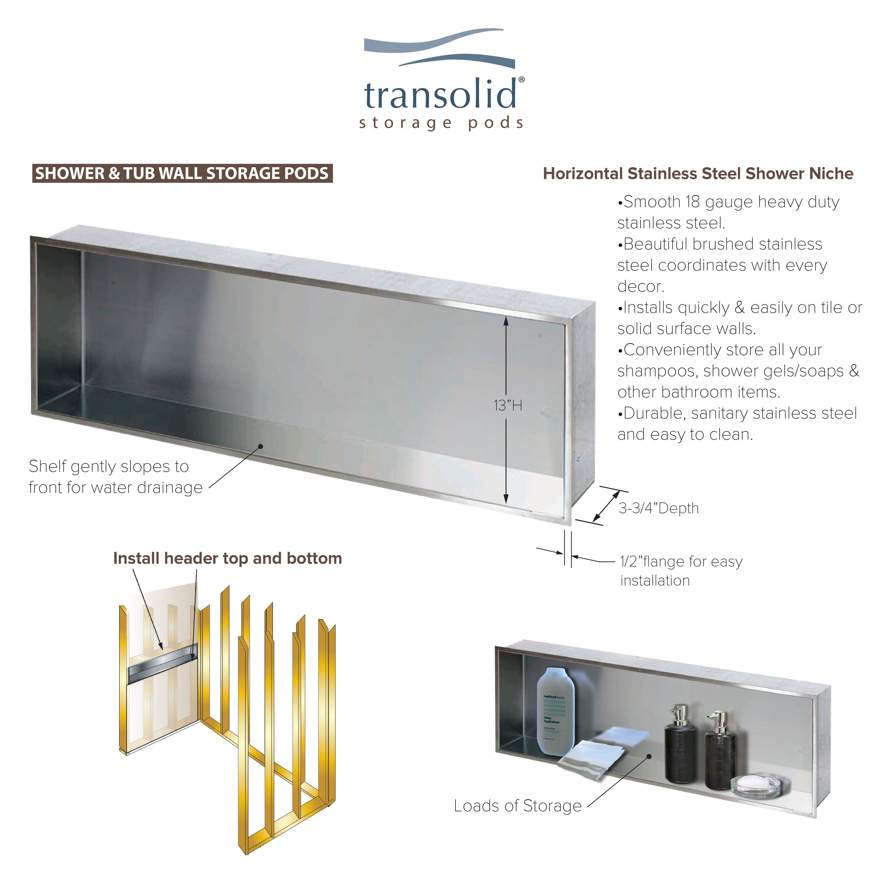 Transolid STH1414 Shower-Accessories - View #3